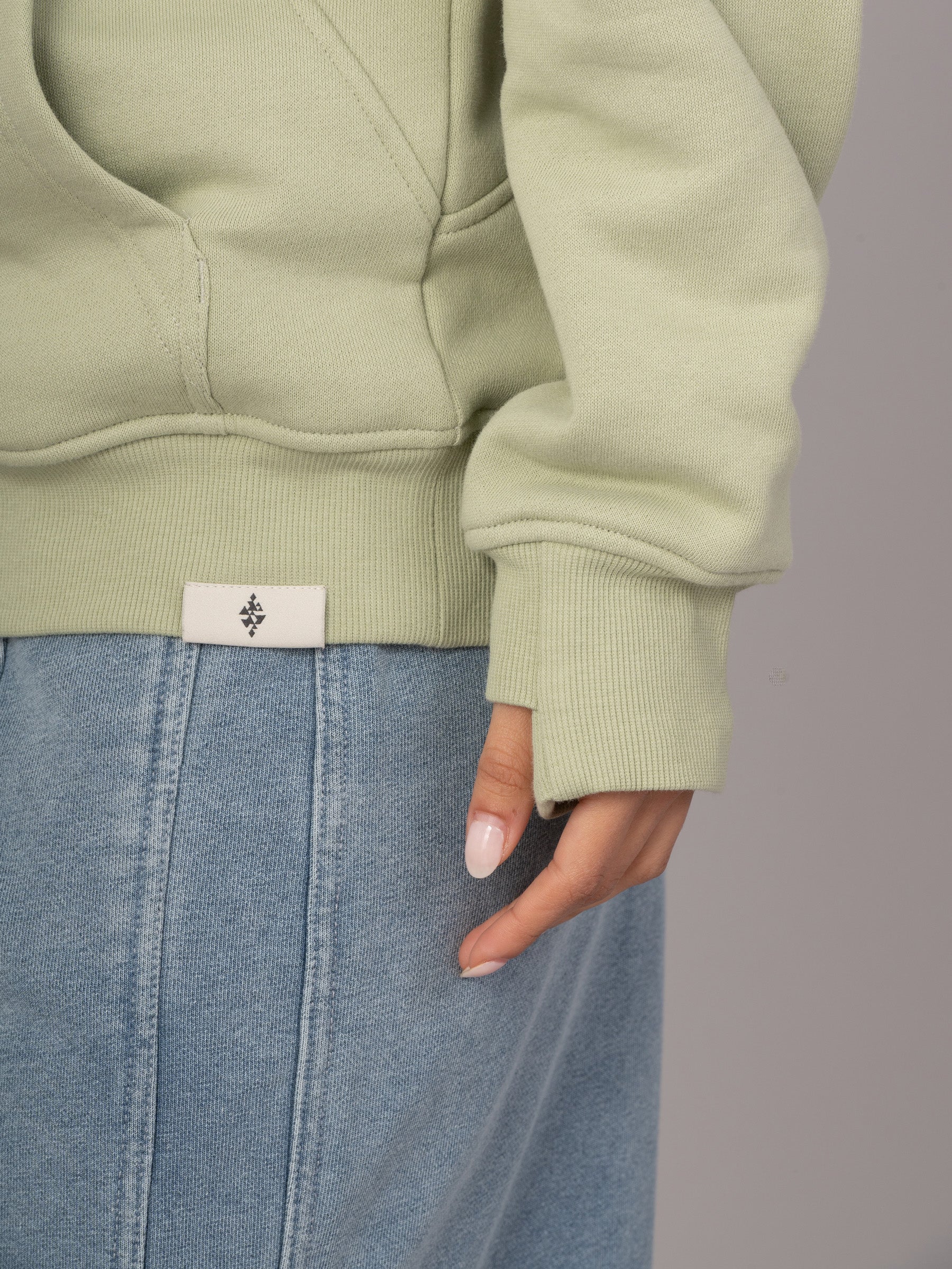 Ceylon - Cotton Fleece Oversized Hoodie - Image 9