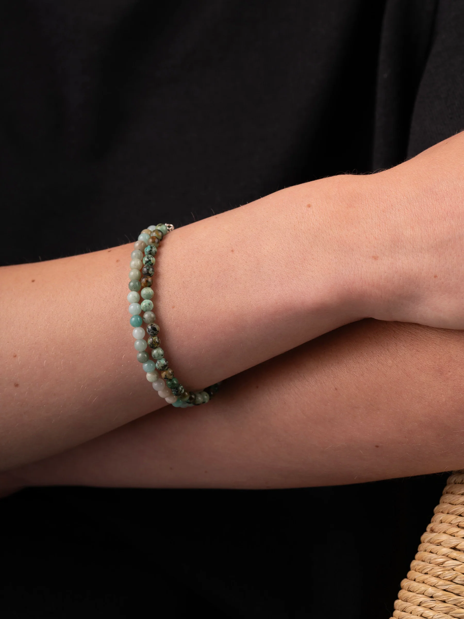 Grounding Jasper - Beaded Bracelet - Image 3