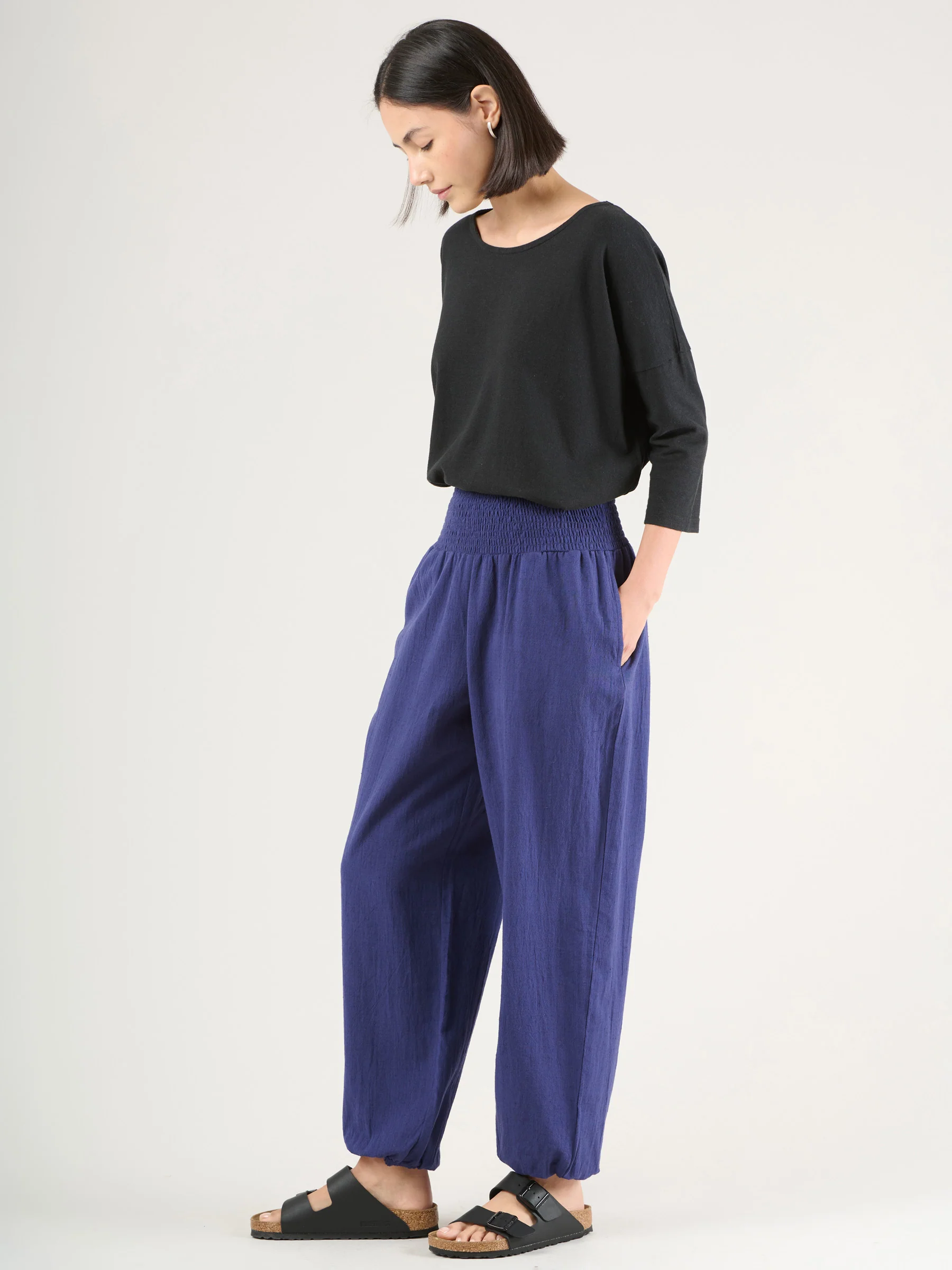 Harem Pants 2.0 - Handloom Cotton High Crotch - Image 5