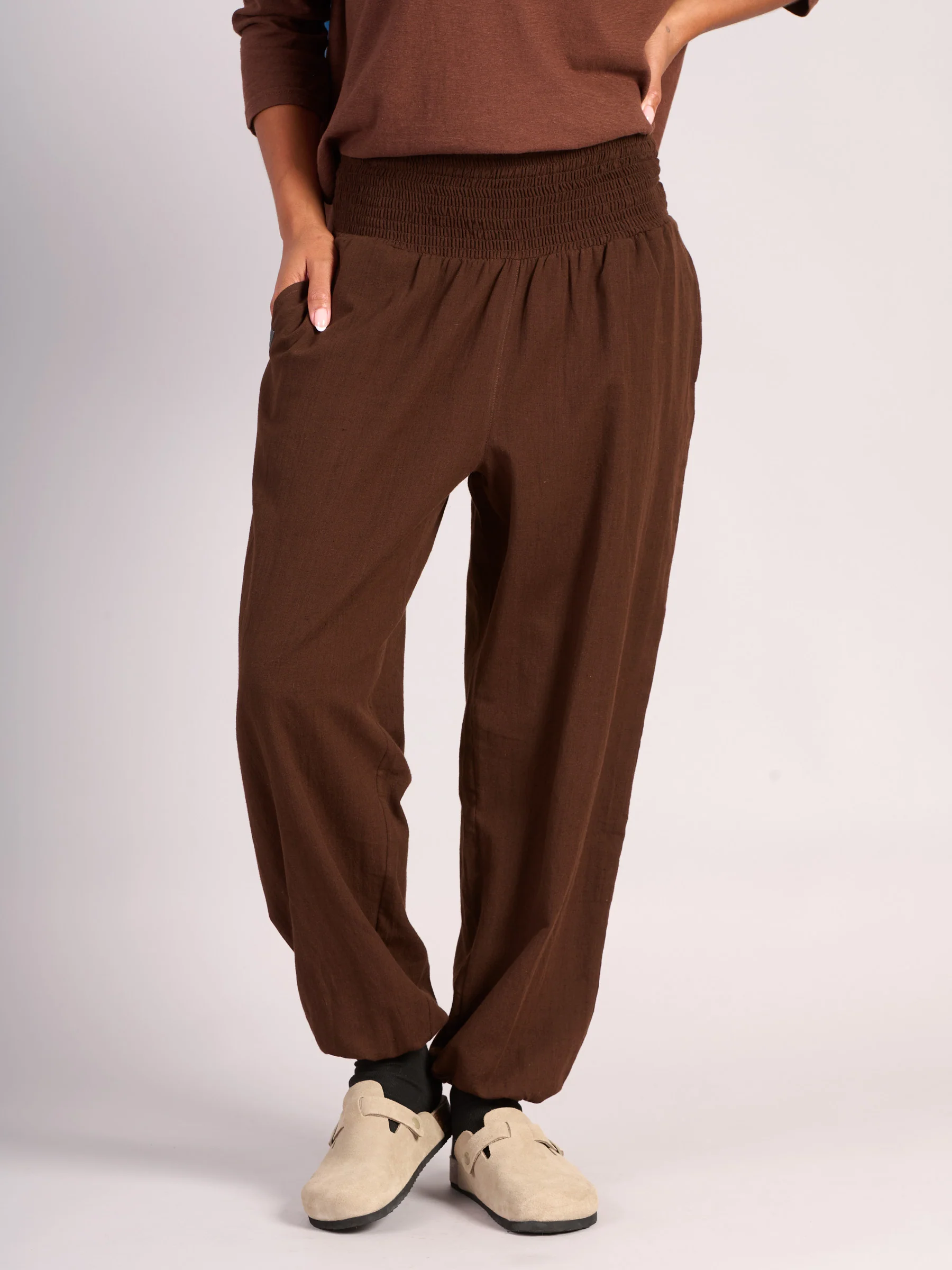 Harem Pants 2.0 - Handloom Cotton High Crotch - Image 9
