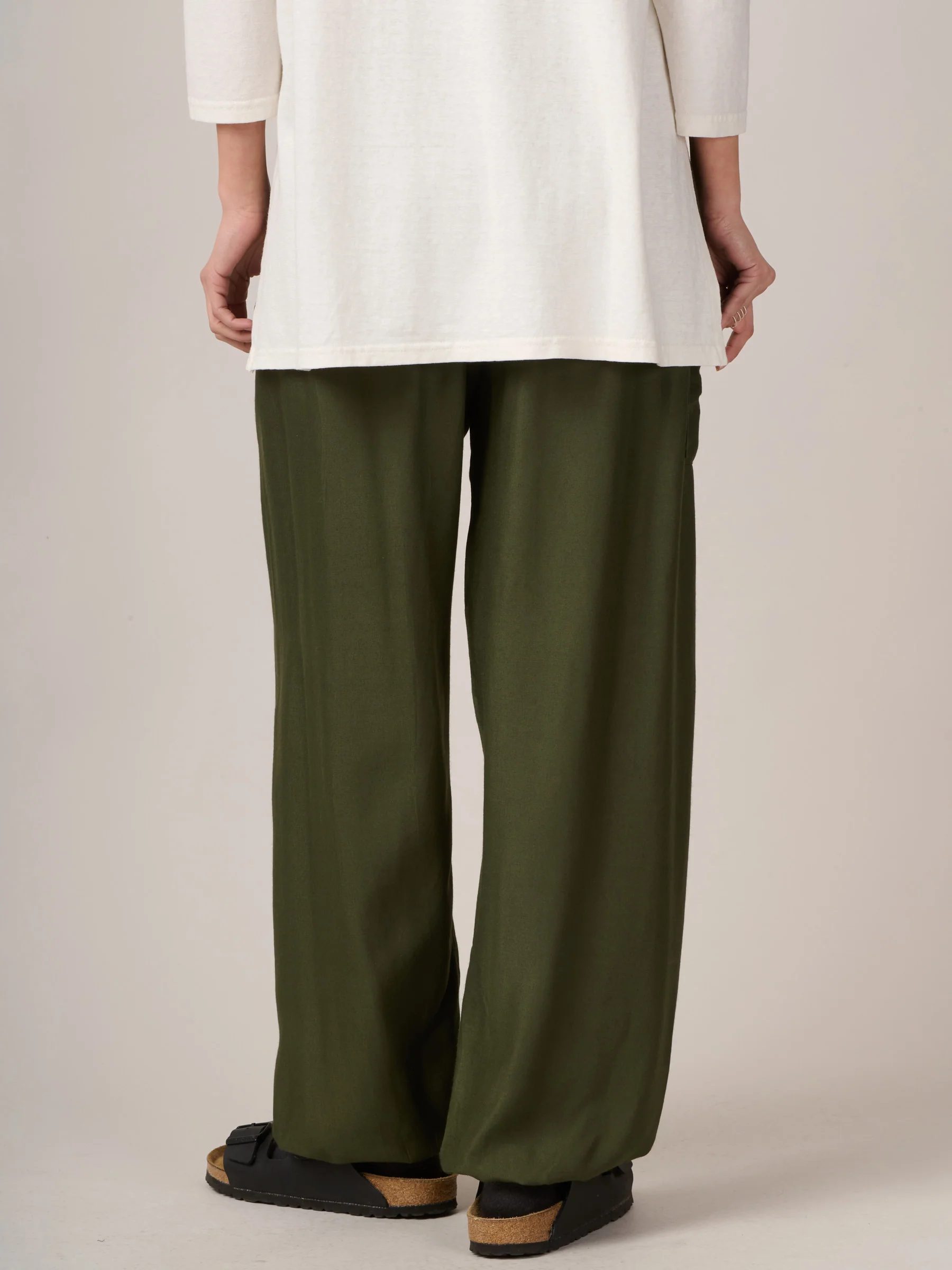 Harem Pants Original -  Plain Colour High Crotch - Superior Rayon Fabric - Image 18
