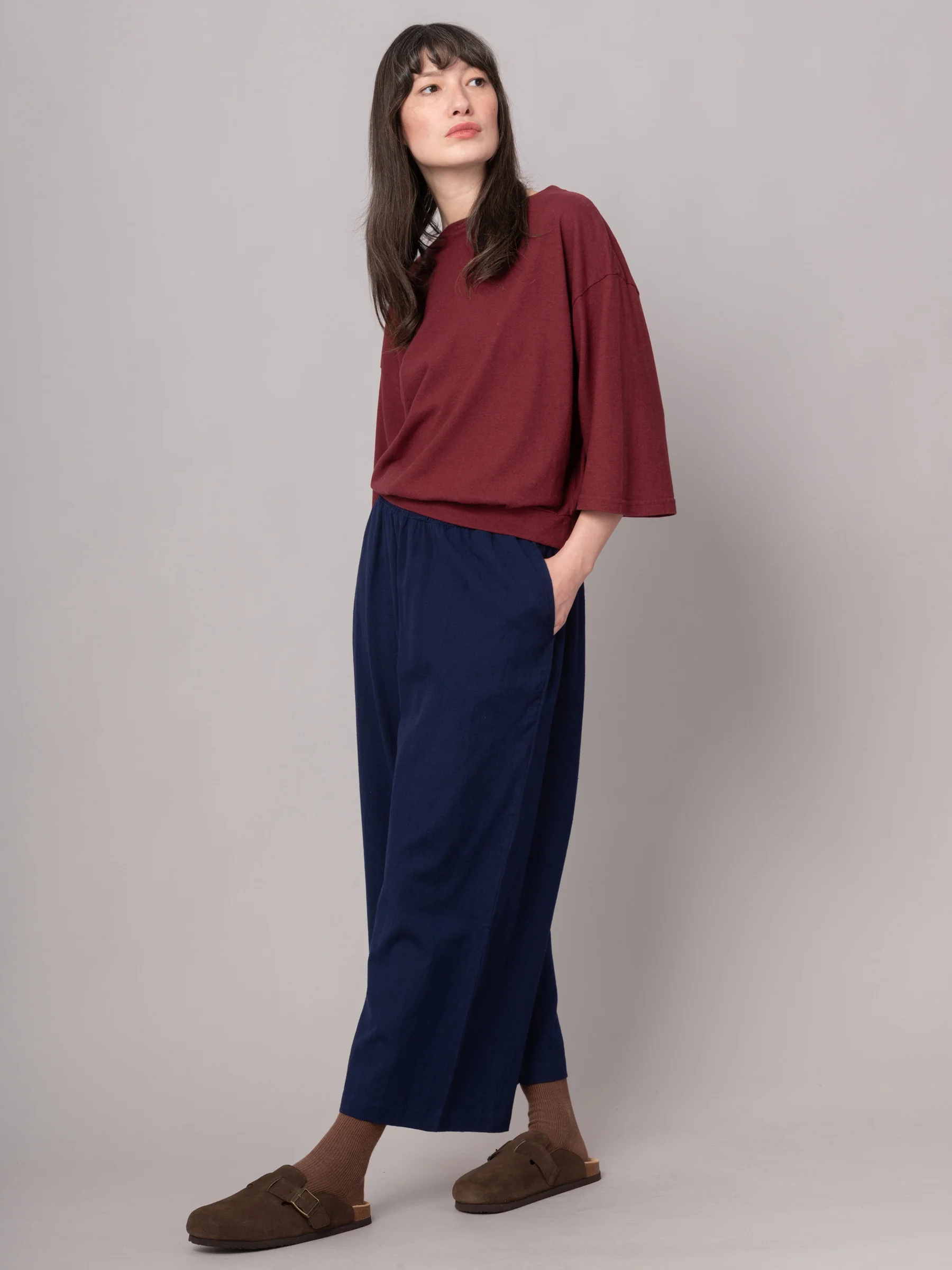 Luzon - Hemp Organic Cotton Wide Sleeve T-Shirt - Image 12