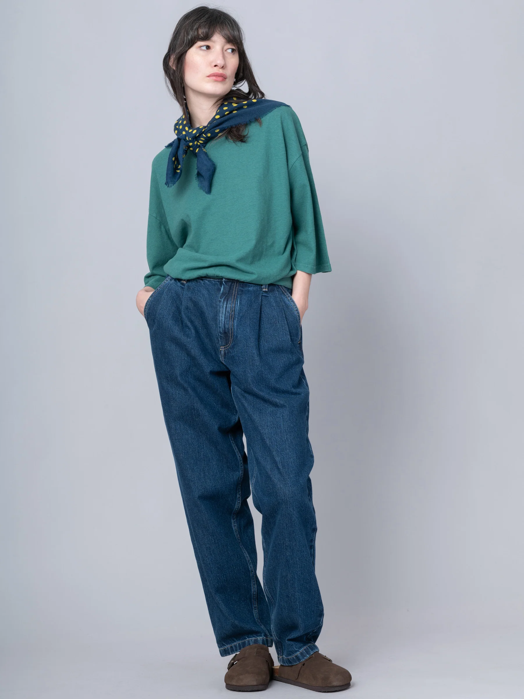 Luzon - Hemp Organic Cotton Wide Sleeve T-Shirt - Image 18