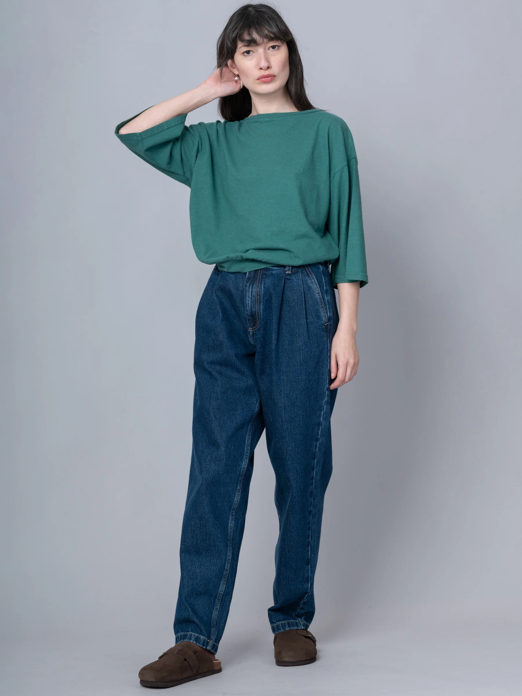 Luzon - Hemp Organic Cotton Wide Sleeve T-Shirt - Image 21