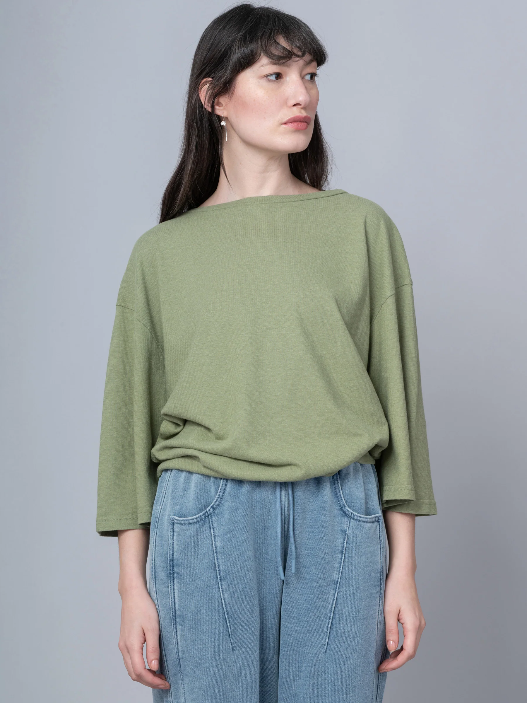 Luzon - Hemp Organic Cotton Wide Sleeve T-Shirt - Image 26