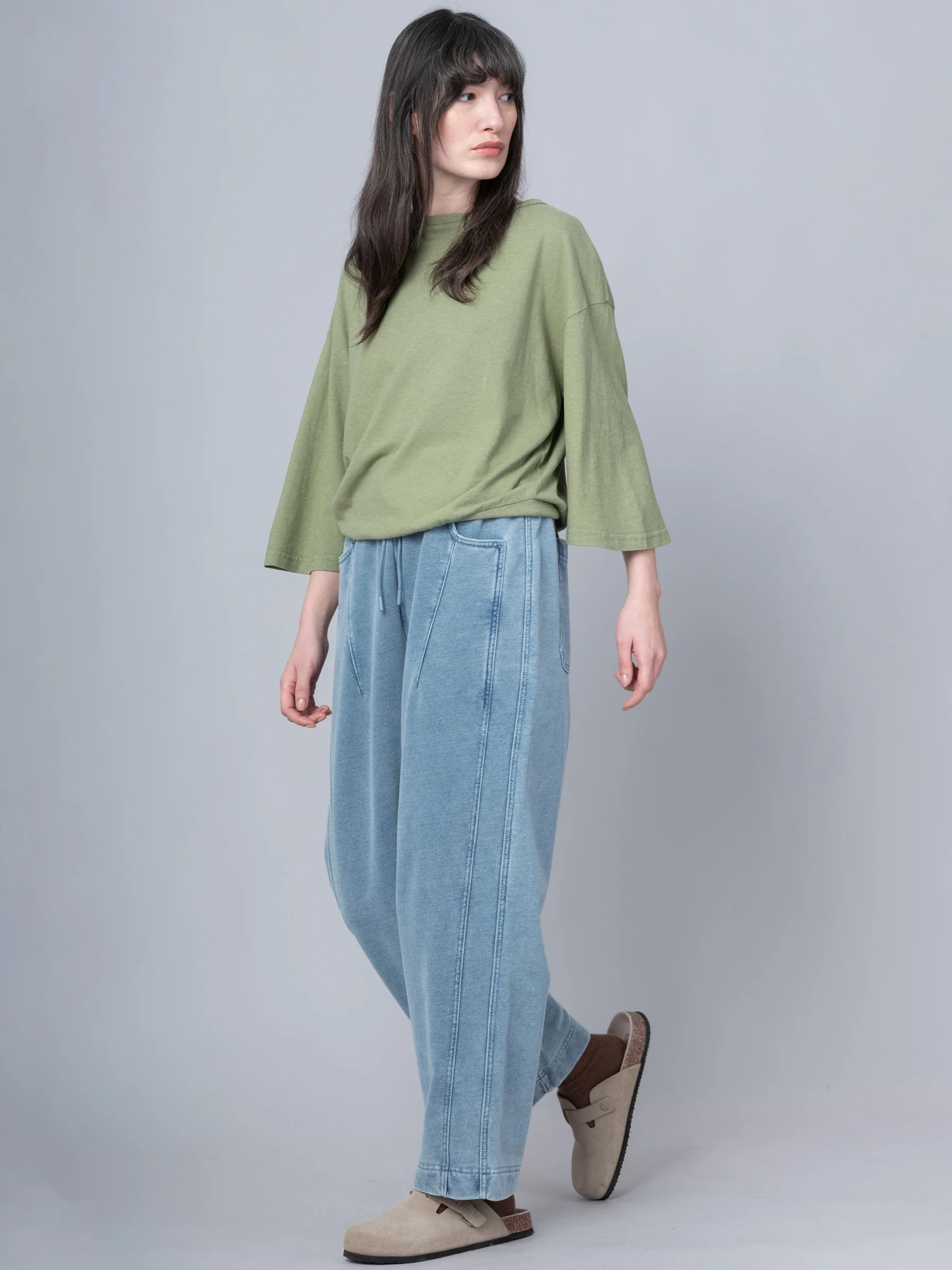 Luzon - Hemp Organic Cotton Wide Sleeve T-Shirt - Image 30
