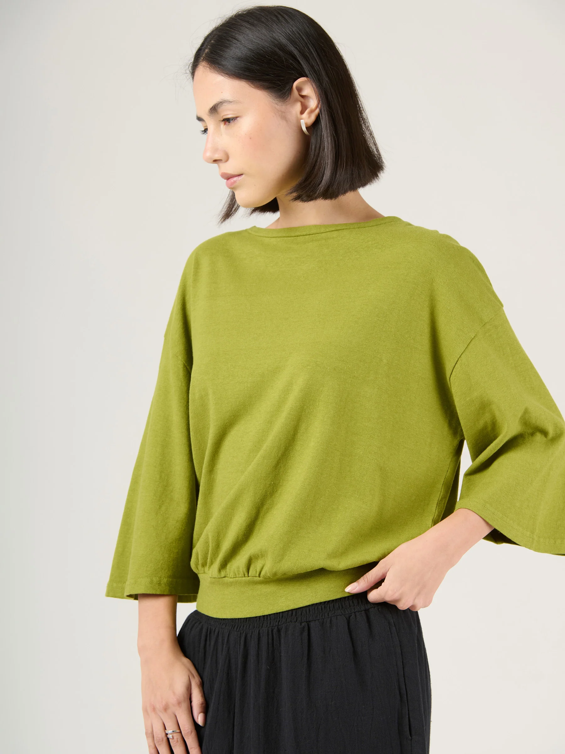 Luzon - Hemp Organic Cotton Wide Sleeve T-Shirt - Image 38