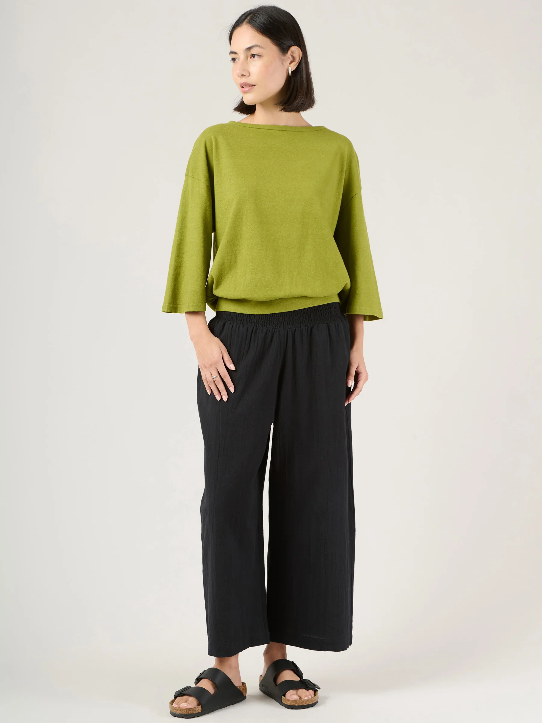 Luzon - Hemp Organic Cotton Wide Sleeve T-Shirt - Image 39