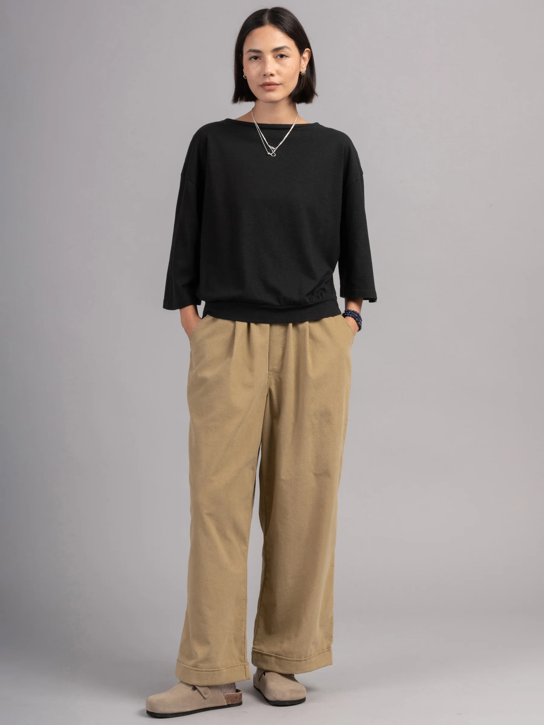Luzon - Hemp Organic Cotton Wide Sleeve T-Shirt - Image 46