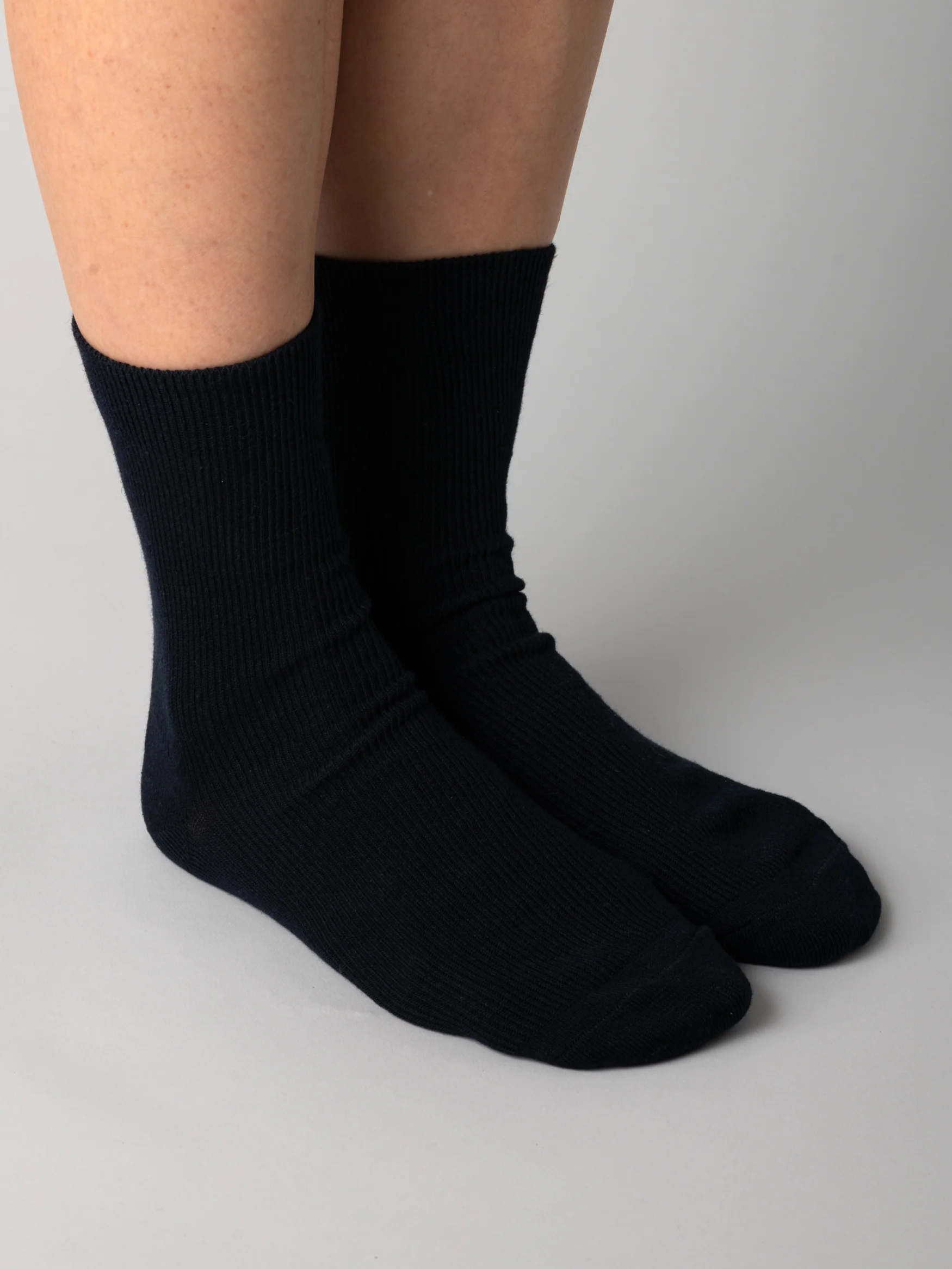 Hemp Cotton Rib Ankle Socks - Image 9
