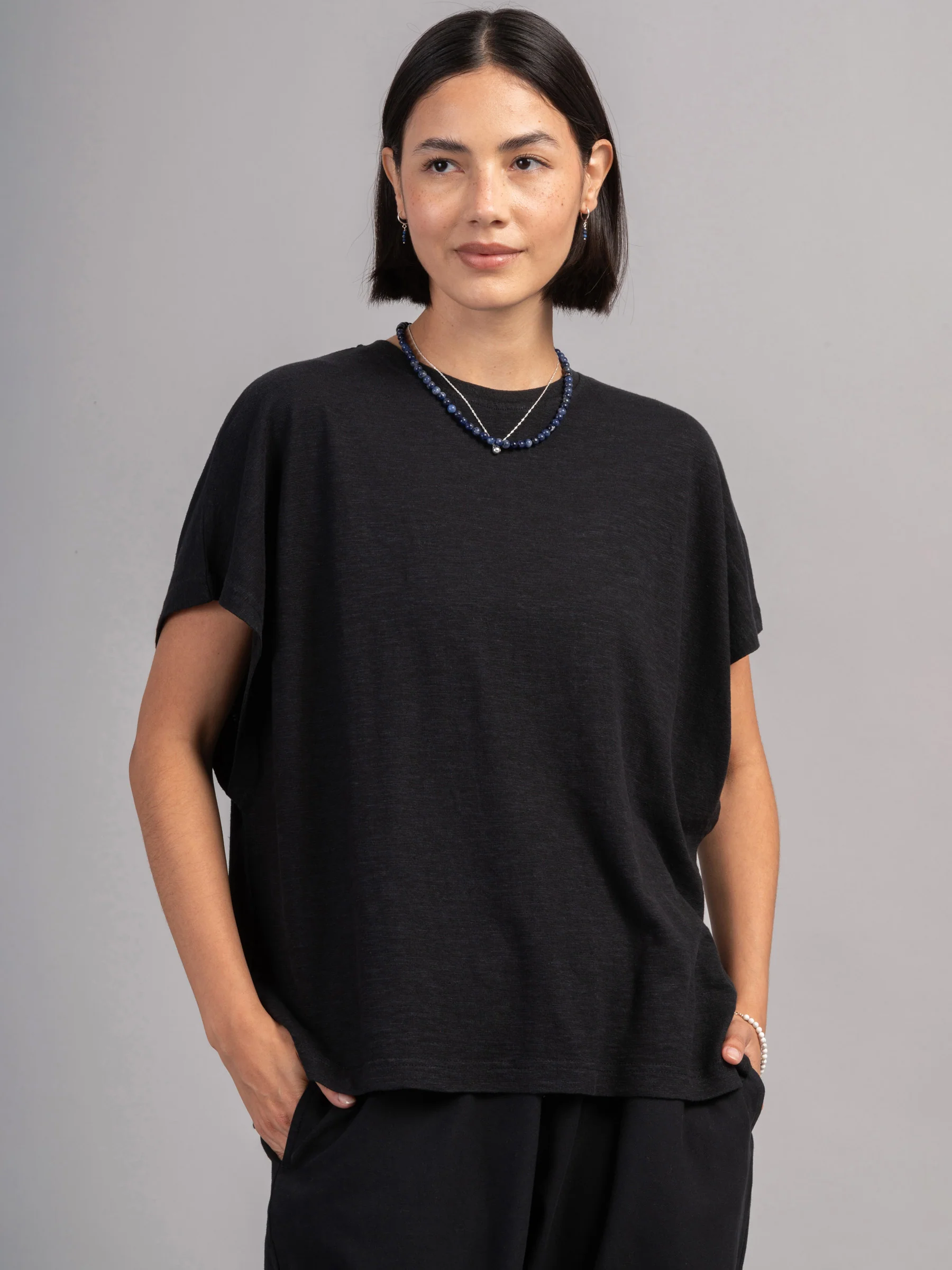 Sumba - Hemp Cotton Slub T-shirt - Image 11