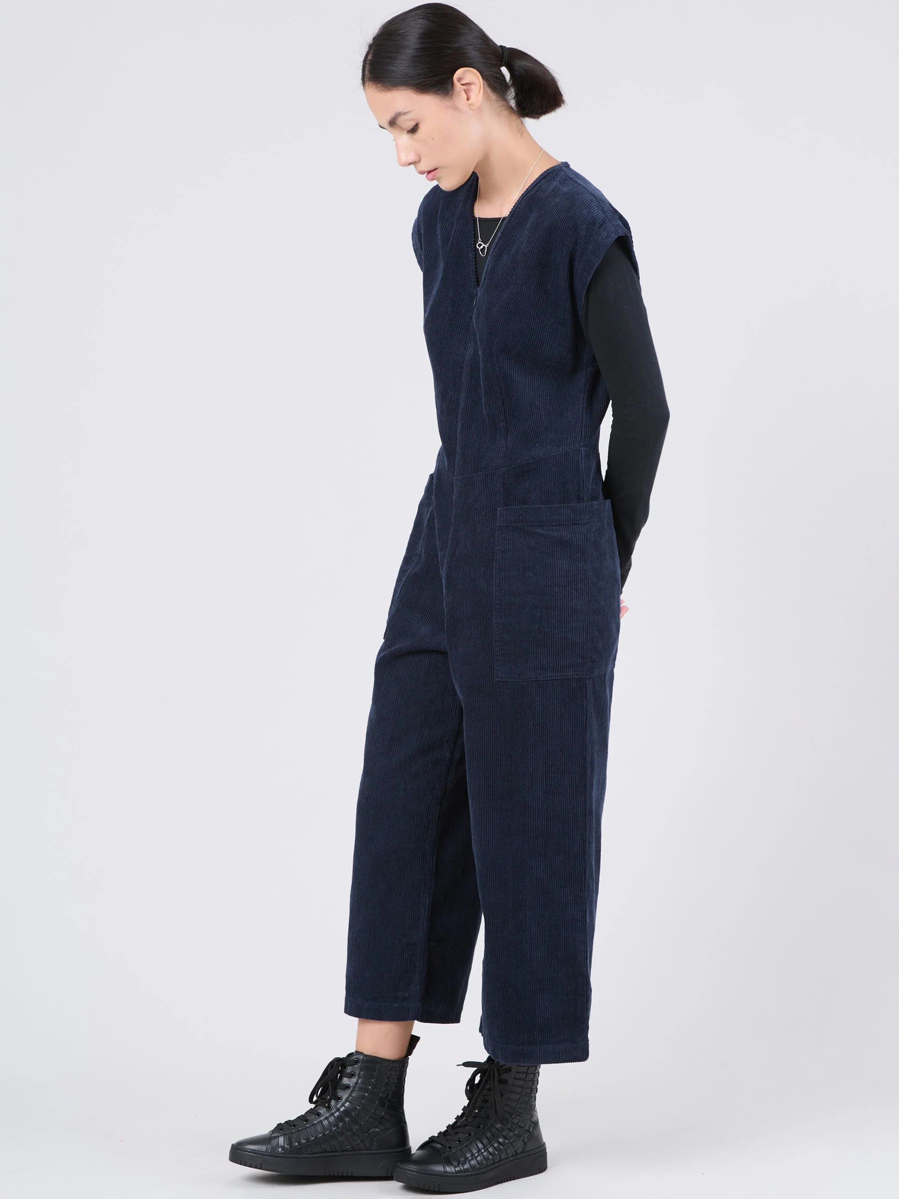 Okino - Hemp Organic Cotton Corduroy Jumpsuit - Image 12