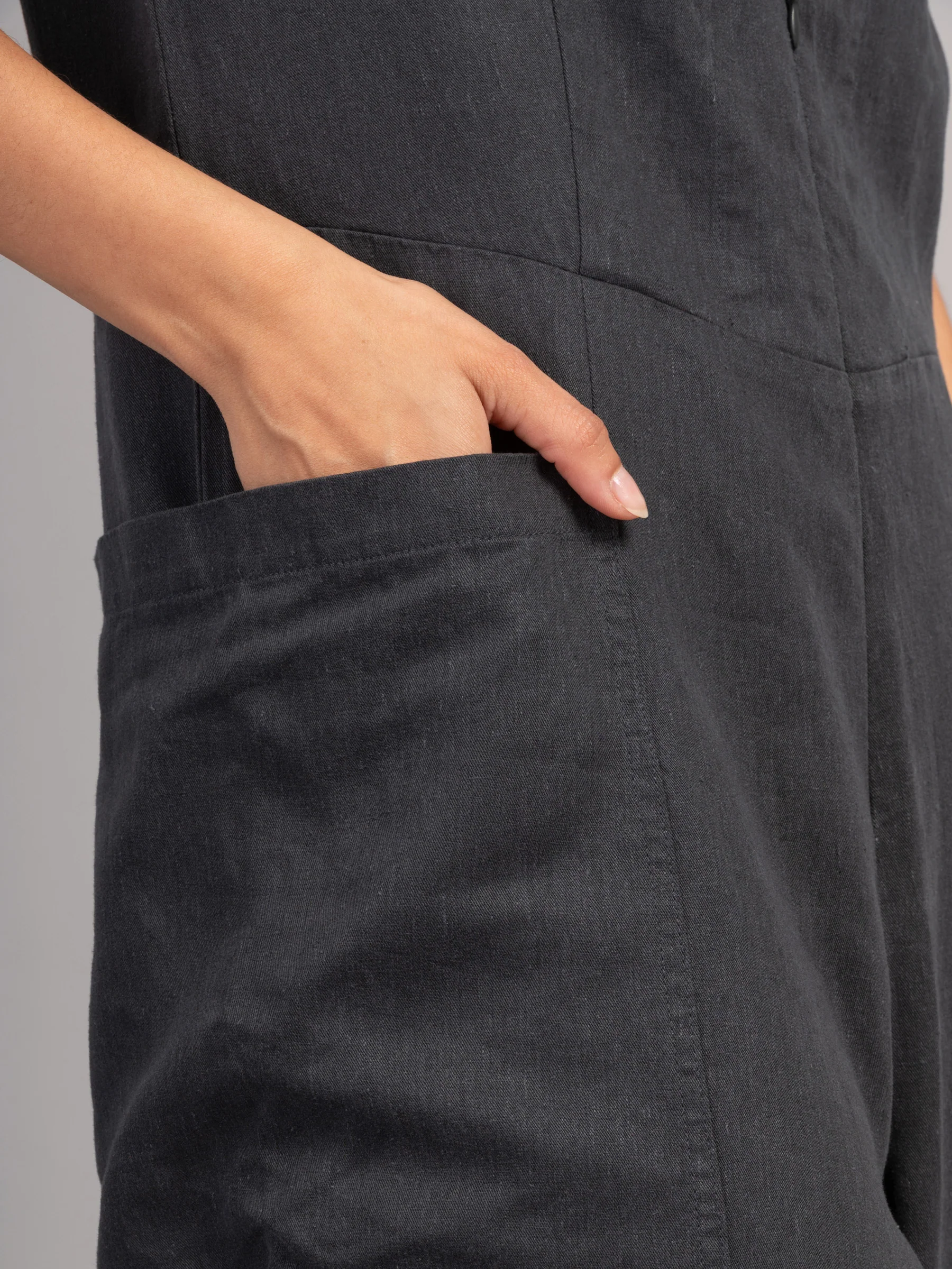Okino - Hemp Tencel Twill Jumpsuit - Image 8