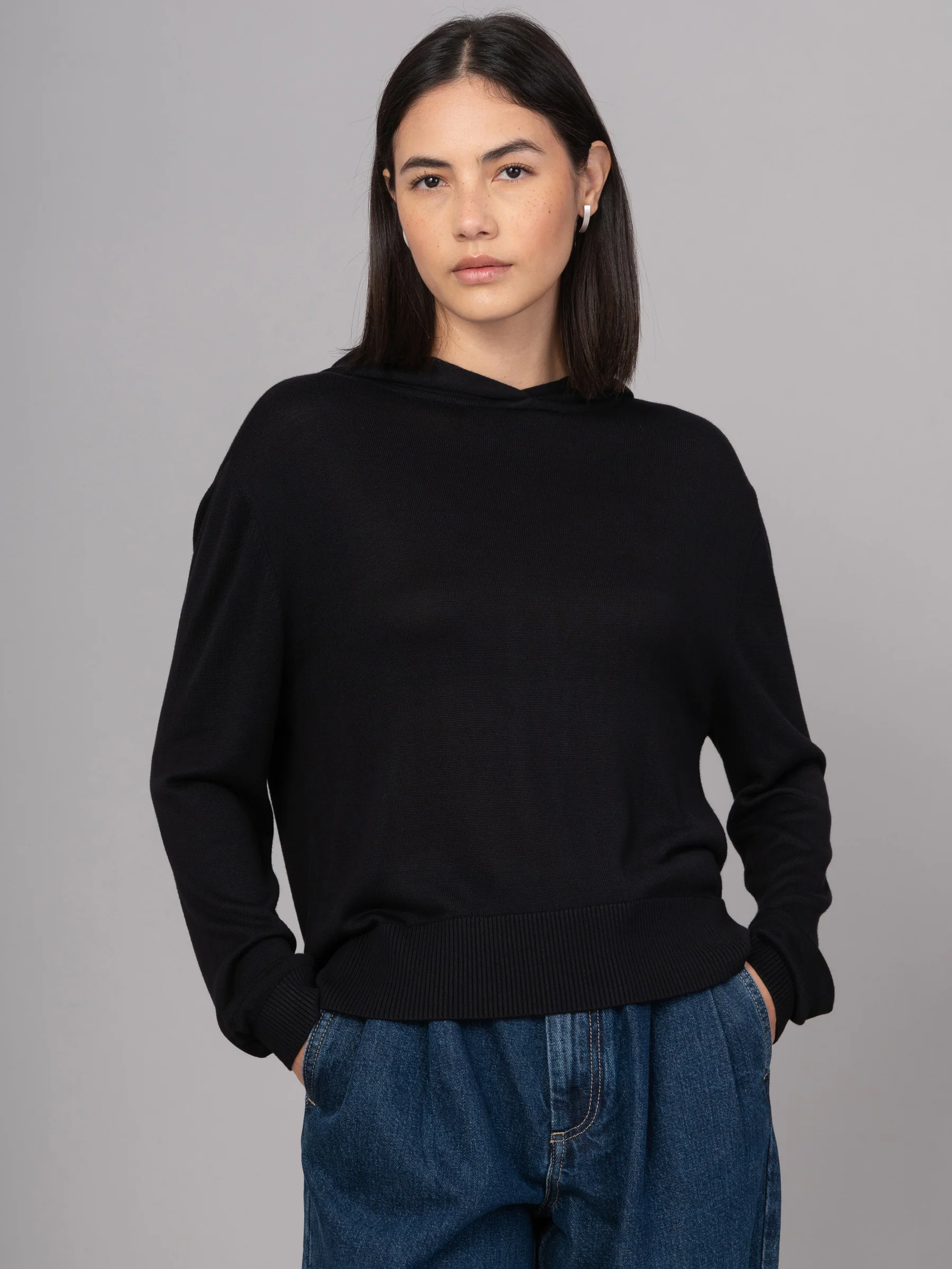 Kodiak - Bamboo Viscose Knitted Hoodie - Image 14