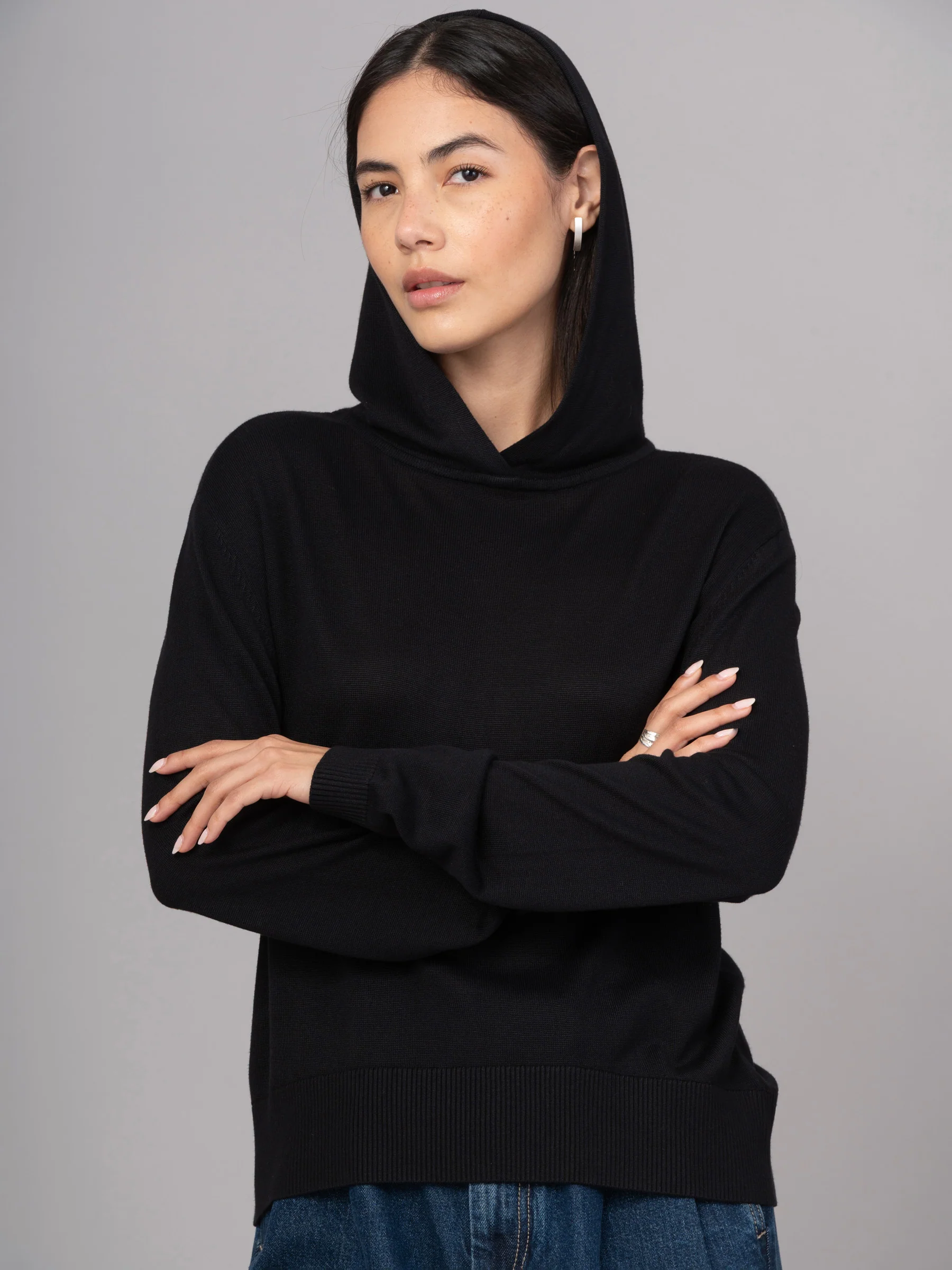 Kodiak - Bamboo Viscose Knitted Hoodie - Image 16