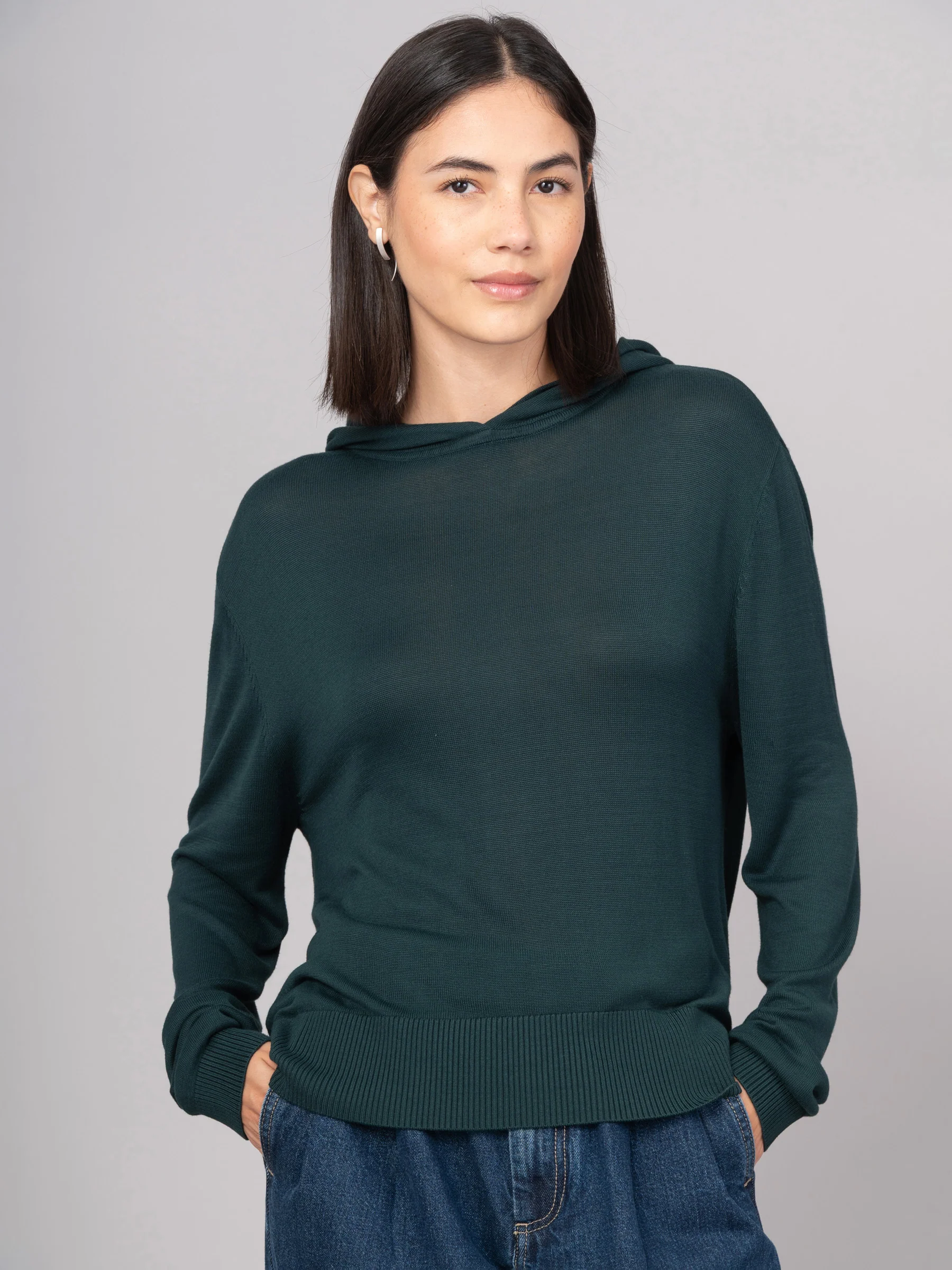 Kodiak - Bamboo Viscose Knitted Hoodie - Image 6