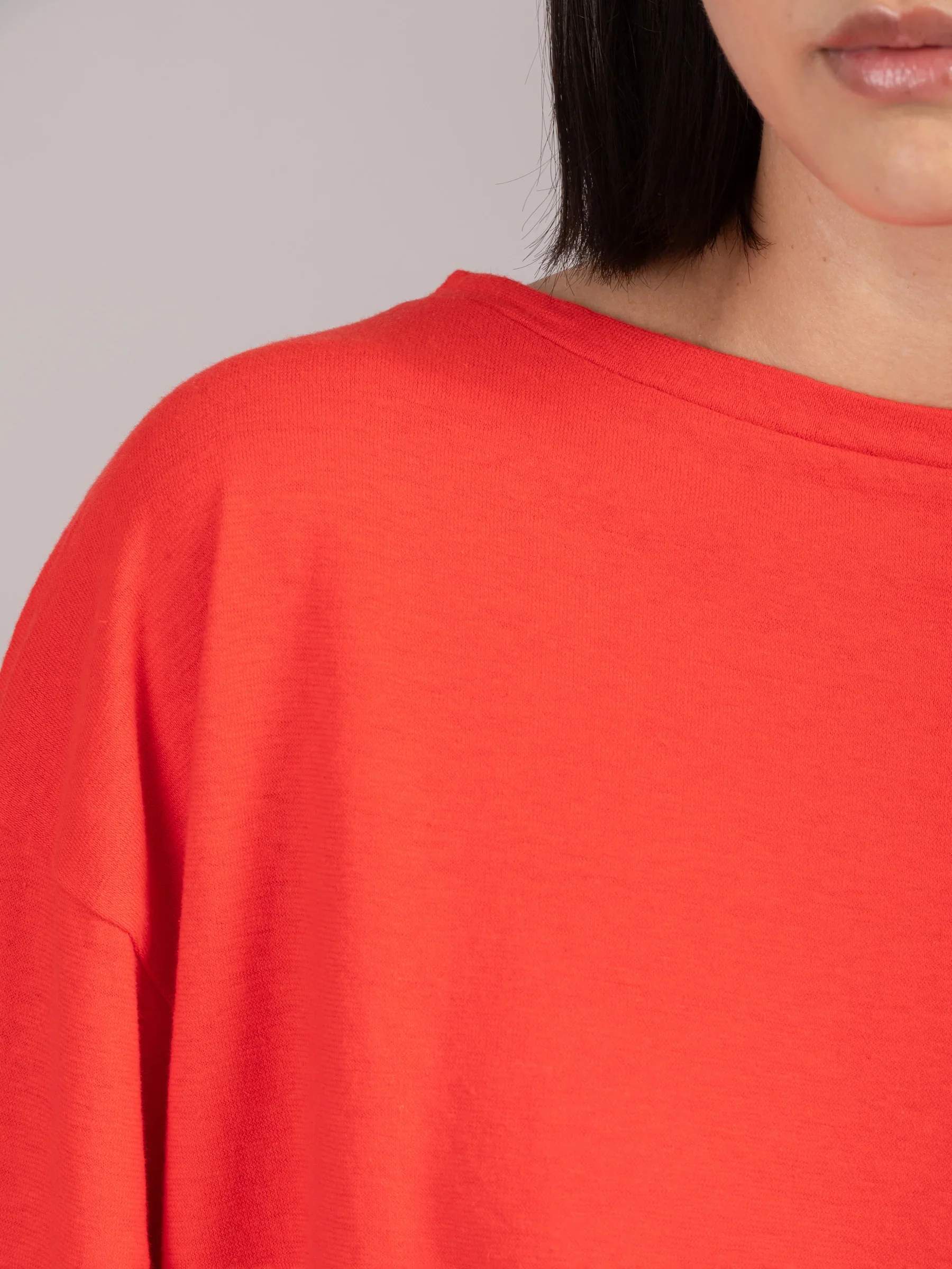 Luzon - Hemp Organic Cotton Wide Sleeve T-Shirt - Sale - Image 4