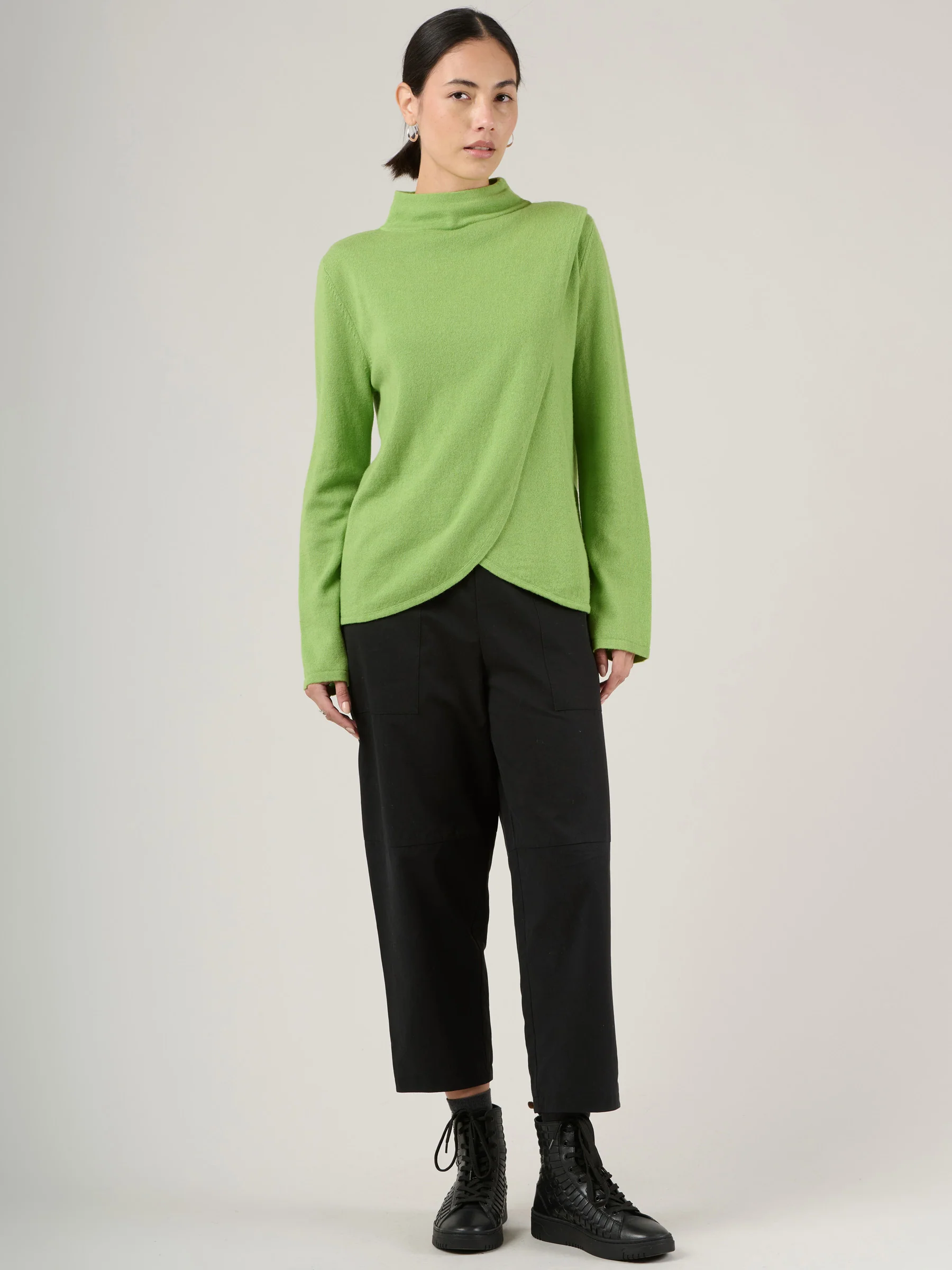Iona - Merino Wool Bamboo Blend Sweater - Image 13