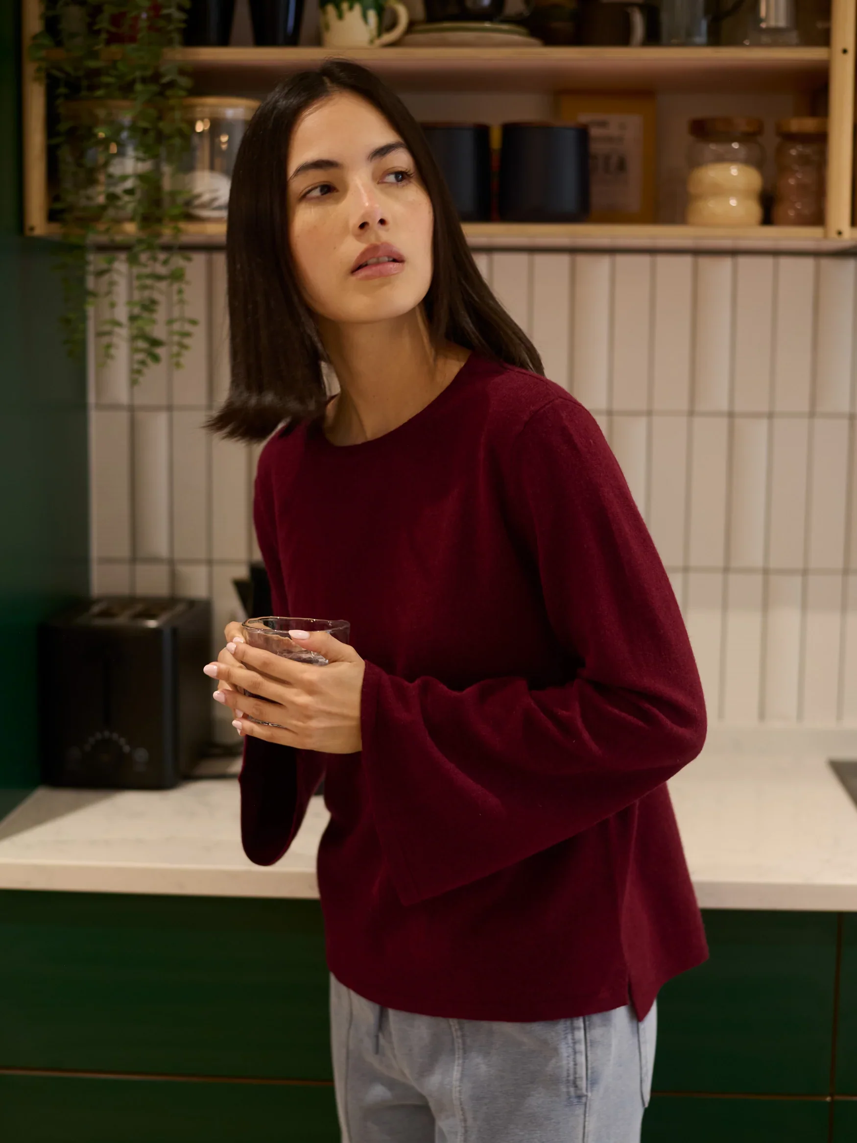 Elba - Merino Wool Bamboo Blend Sweater - Image 4