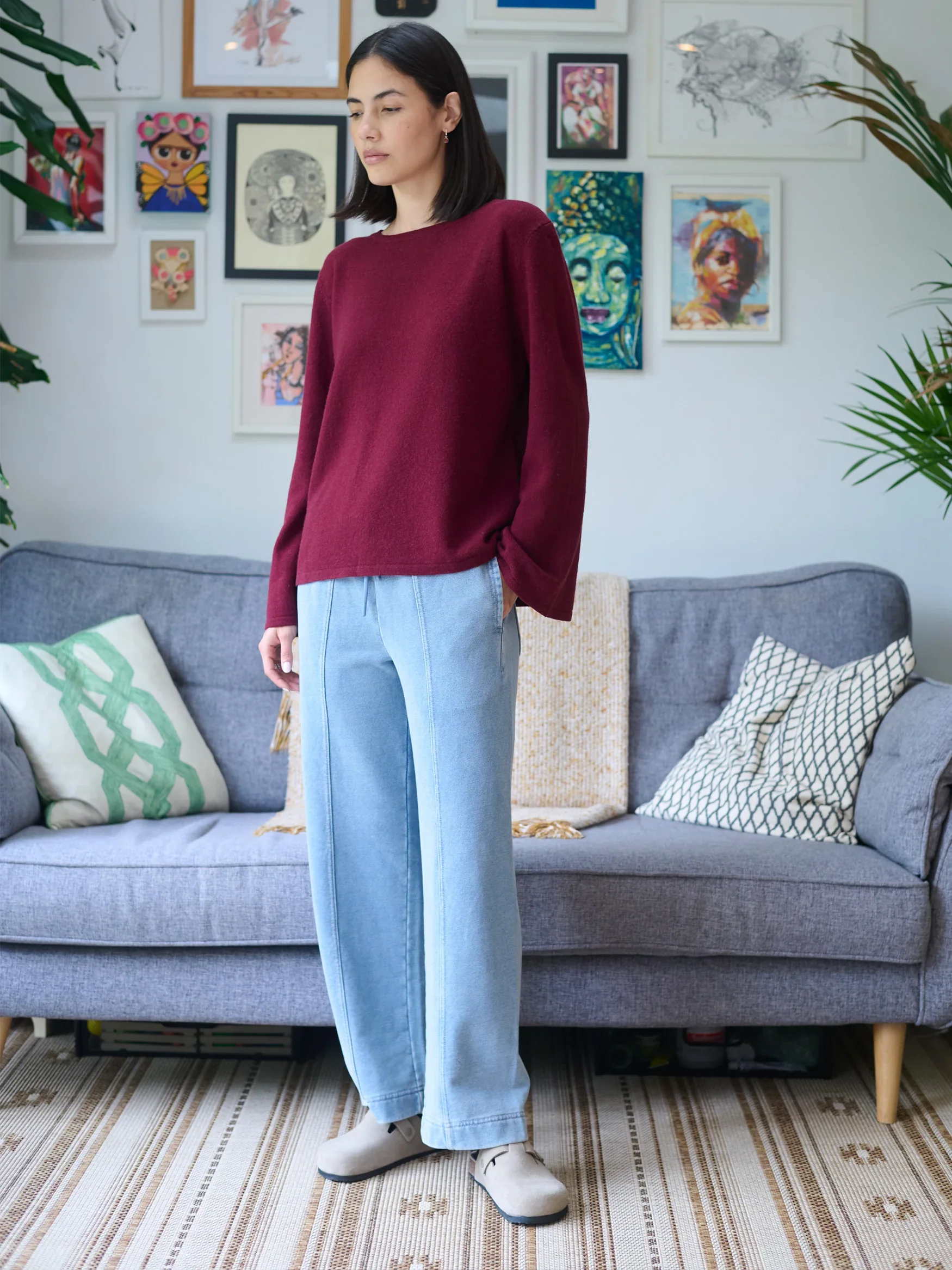 Elba - Merino Wool Bamboo Blend Sweater - Image 5