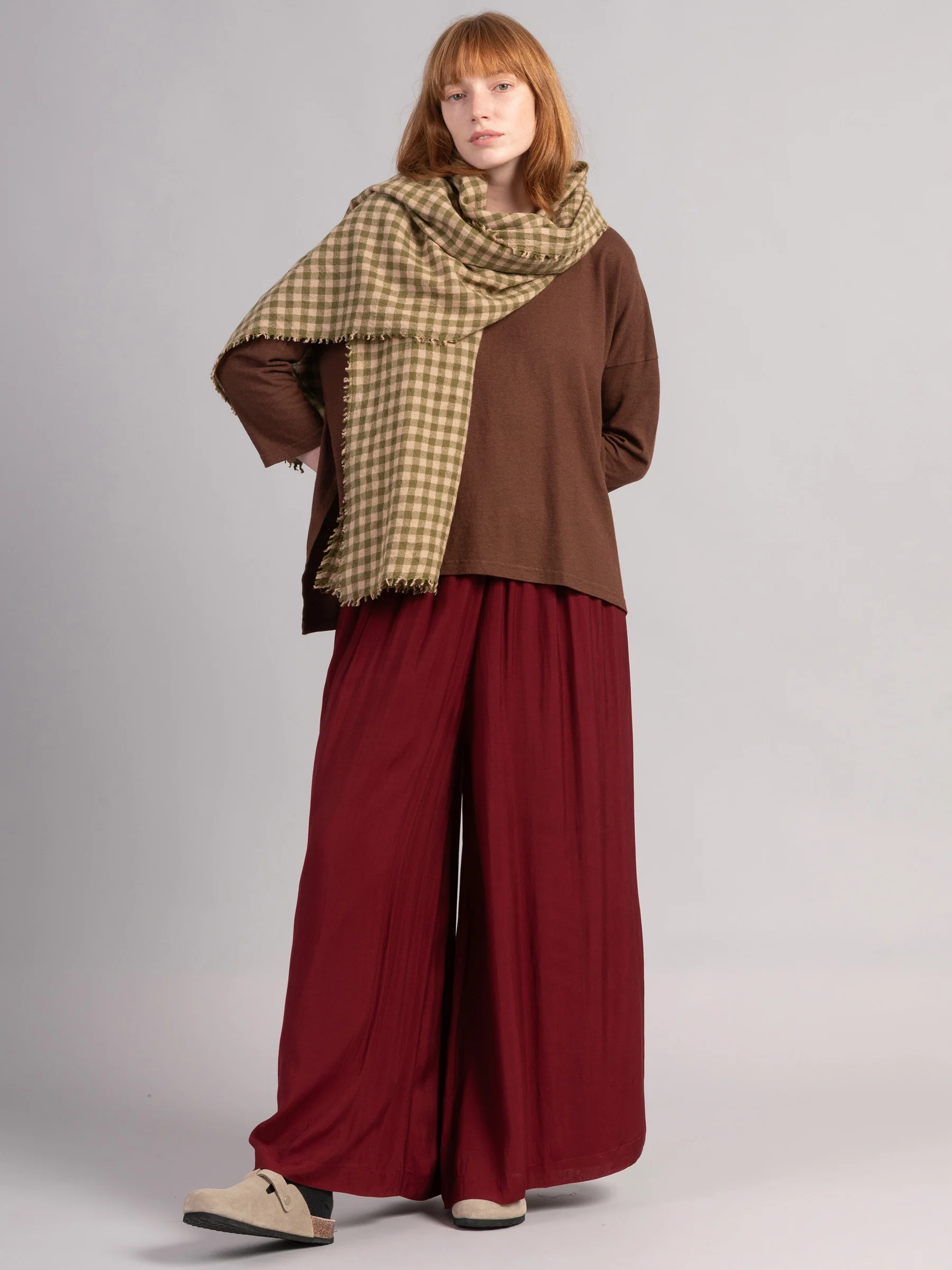 Nicobar - Fine Cotton Batiste Wide Leg Trousers - Image 14