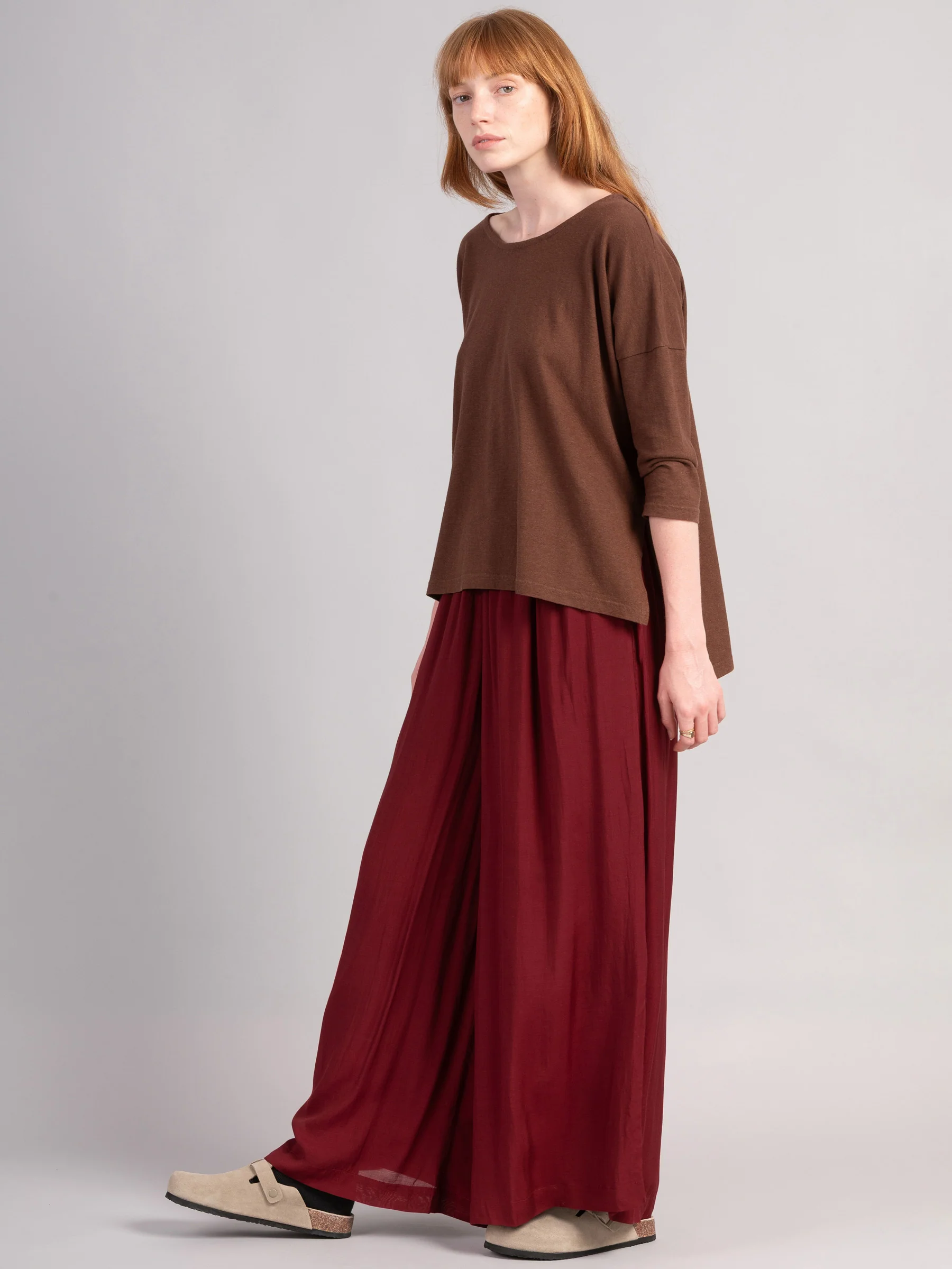 Nicobar - Fine Cotton Batiste Wide Leg Trousers - Image 18