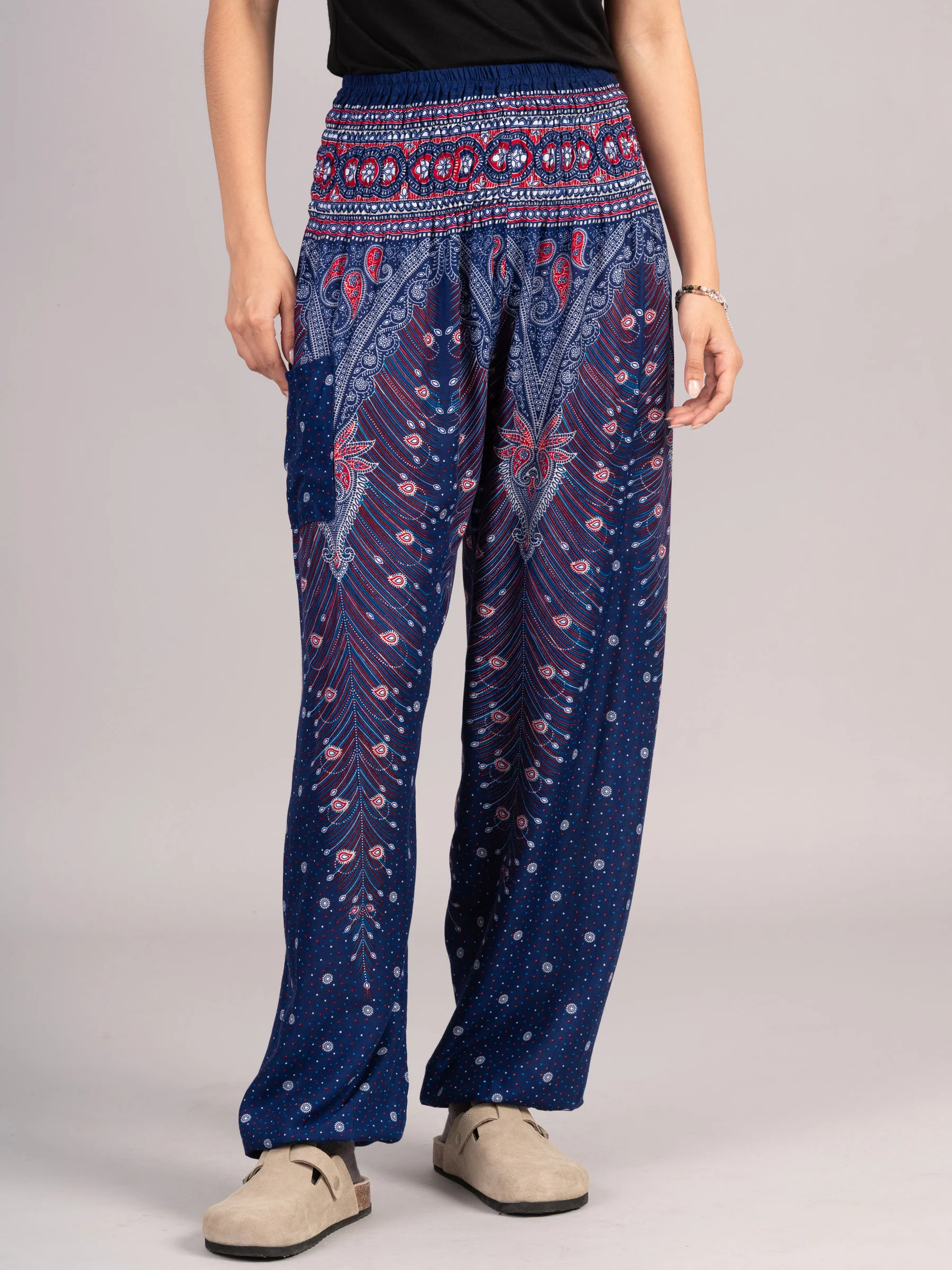Harem Pants Original - Peacock High Crotch - Image 13