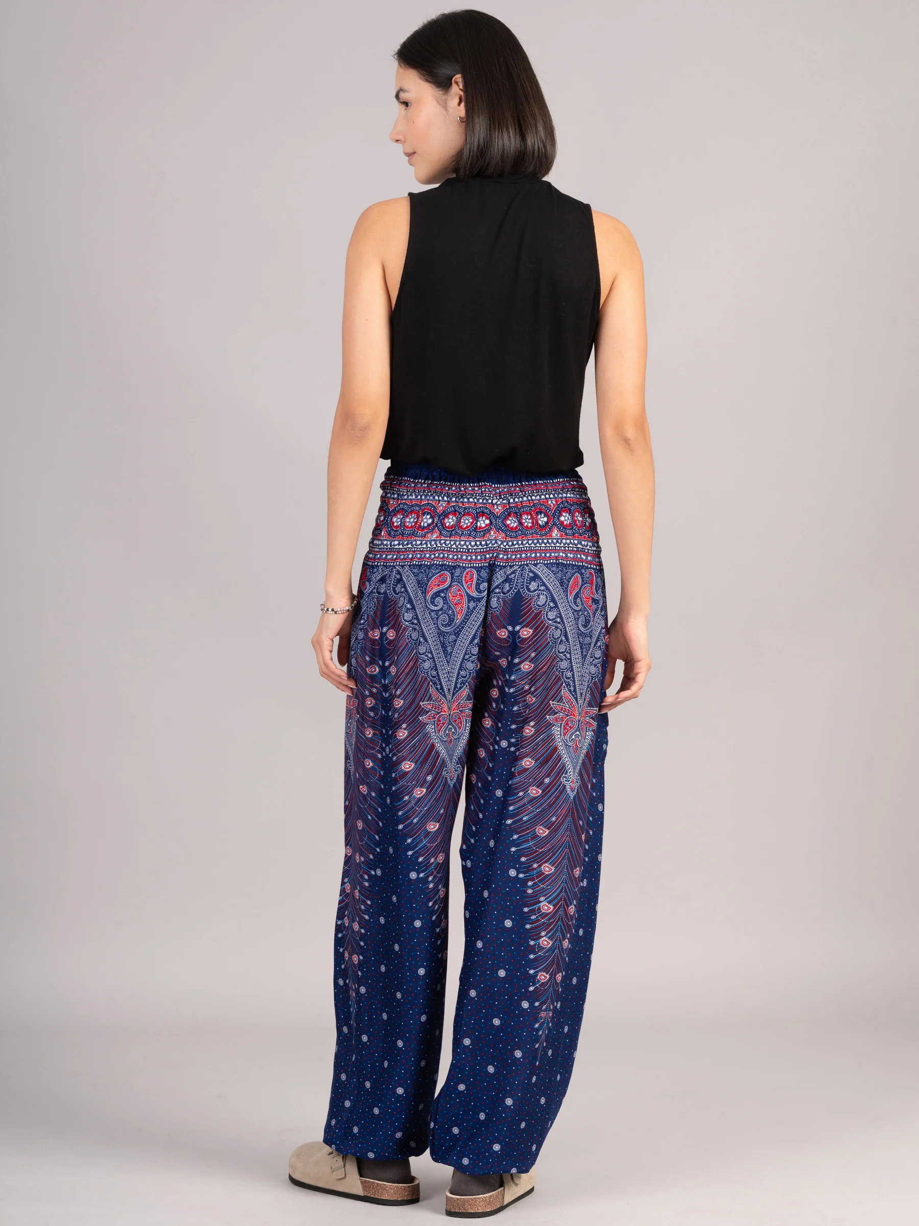 Harem Pants Original - Peacock High Crotch - Image 15