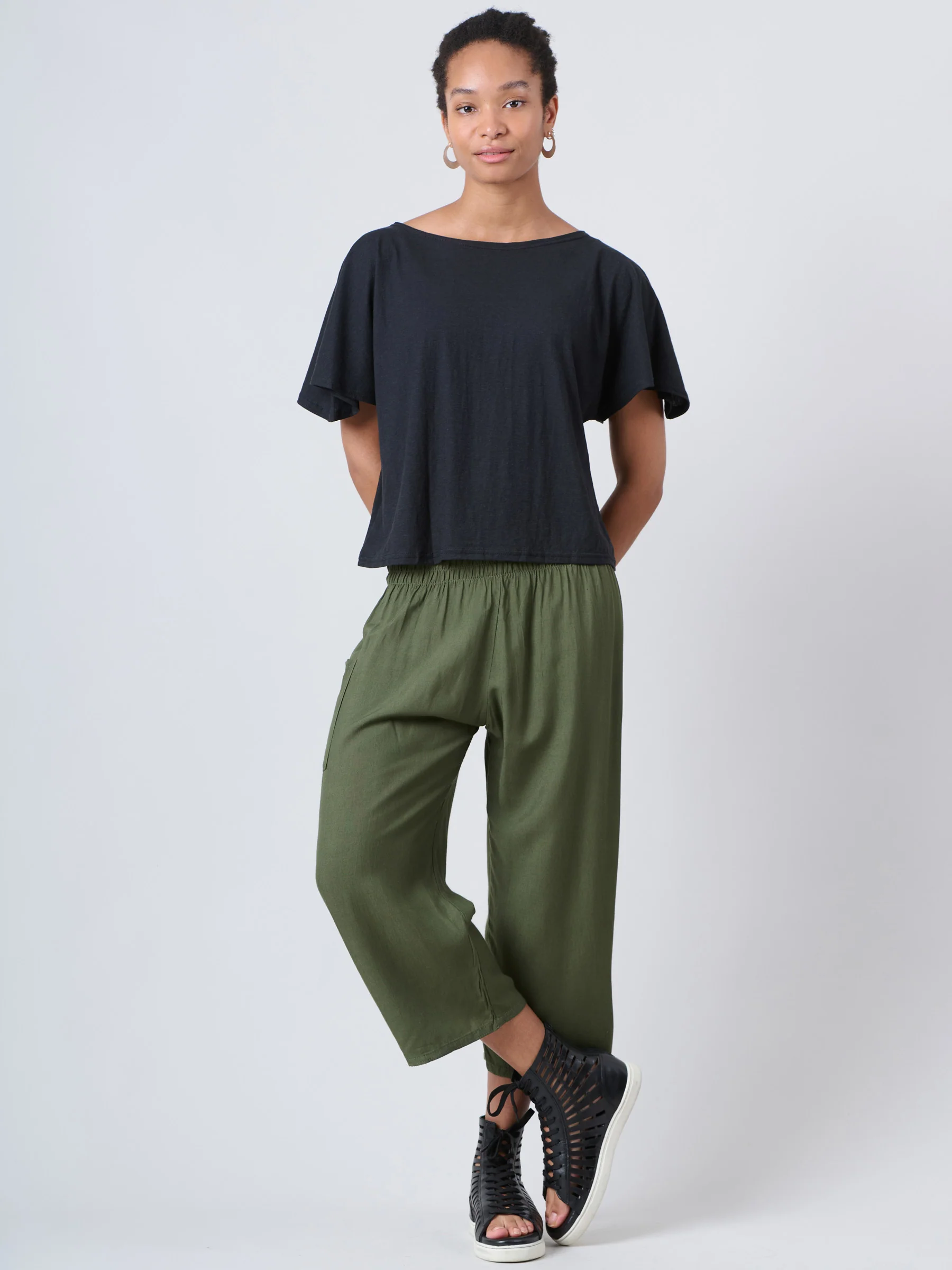 The Cropped - Plain Colour - Superior Rayon Fabric - Image 18
