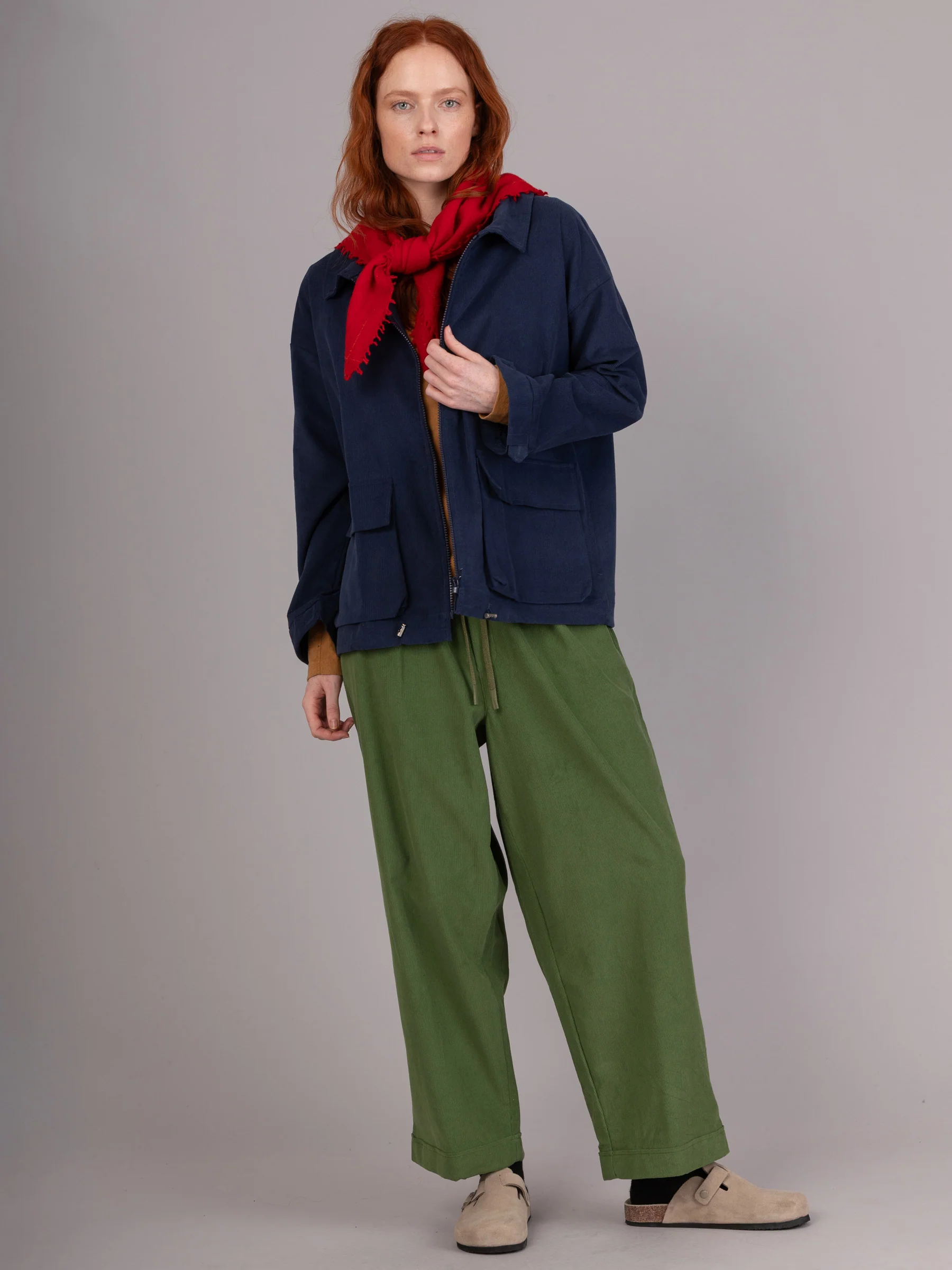 Pure Wool Square Scarf - Image 3