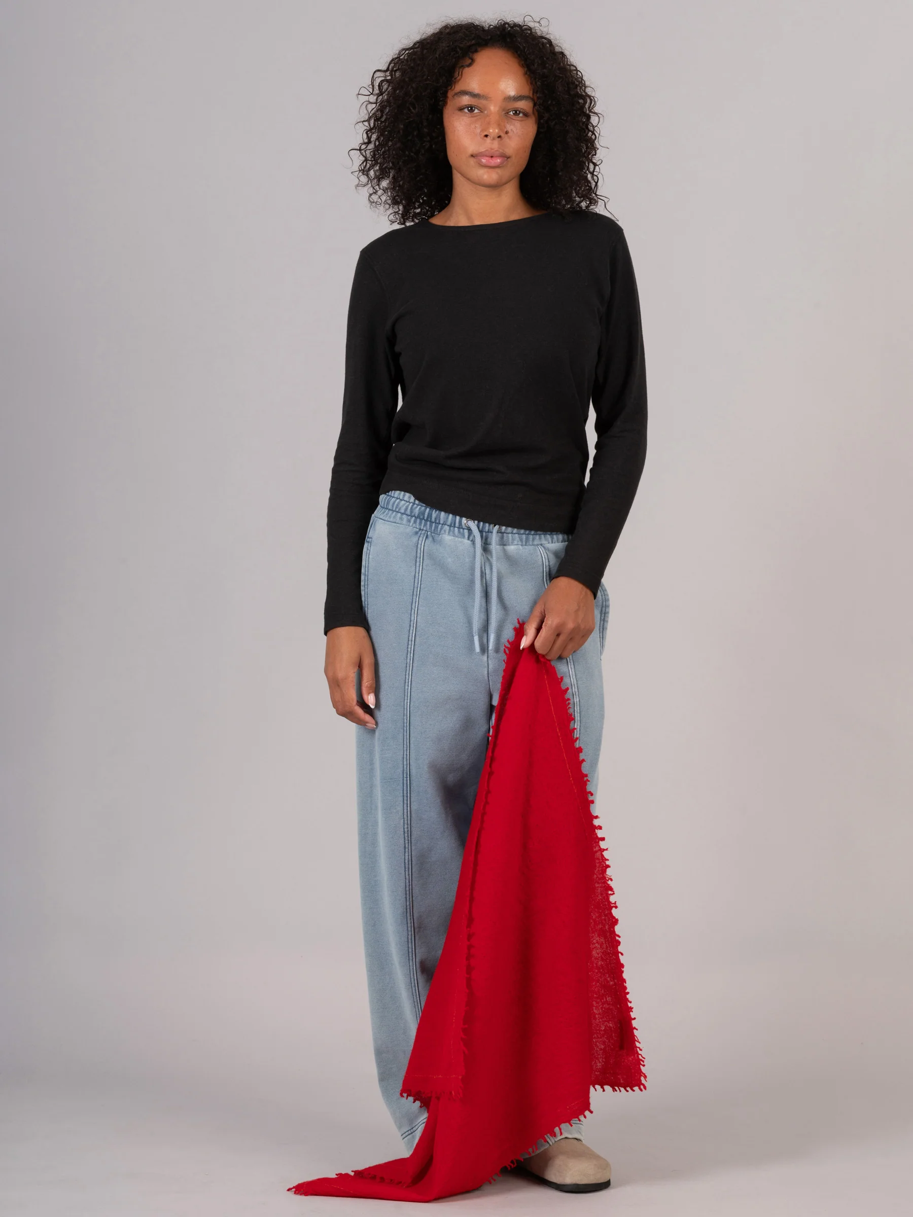 Pure Wool Square Scarf - Image 7