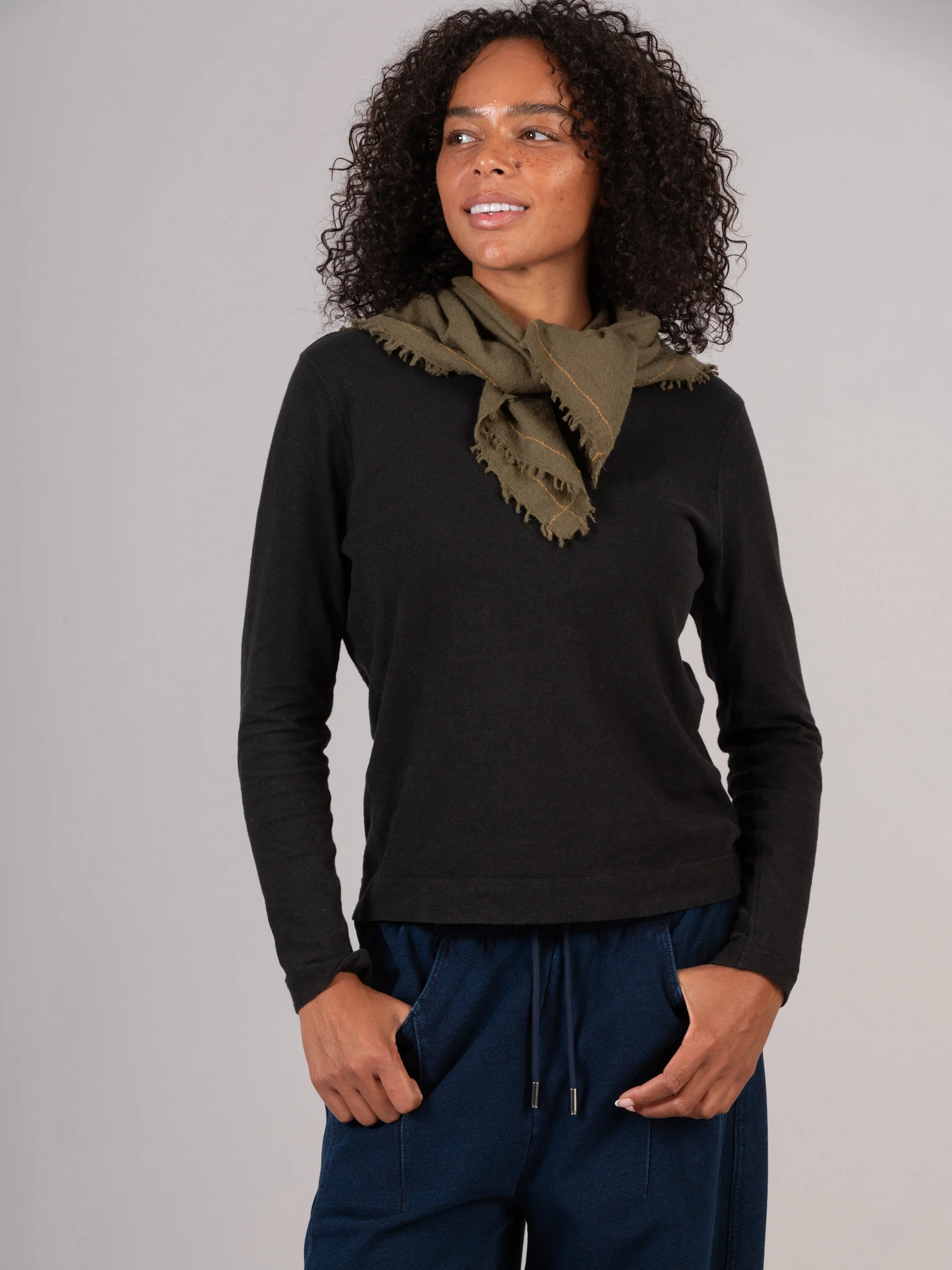 Pure Wool Square Scarf - Image 9