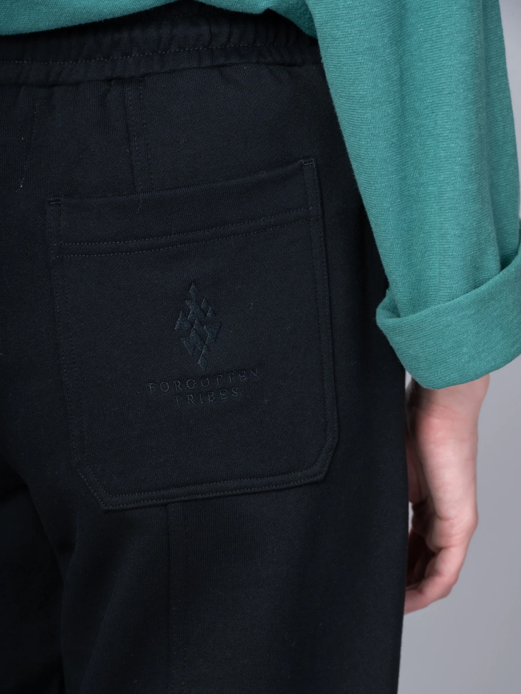 Sable - Cotton Fleece Straight Leg Trousers - Image 14