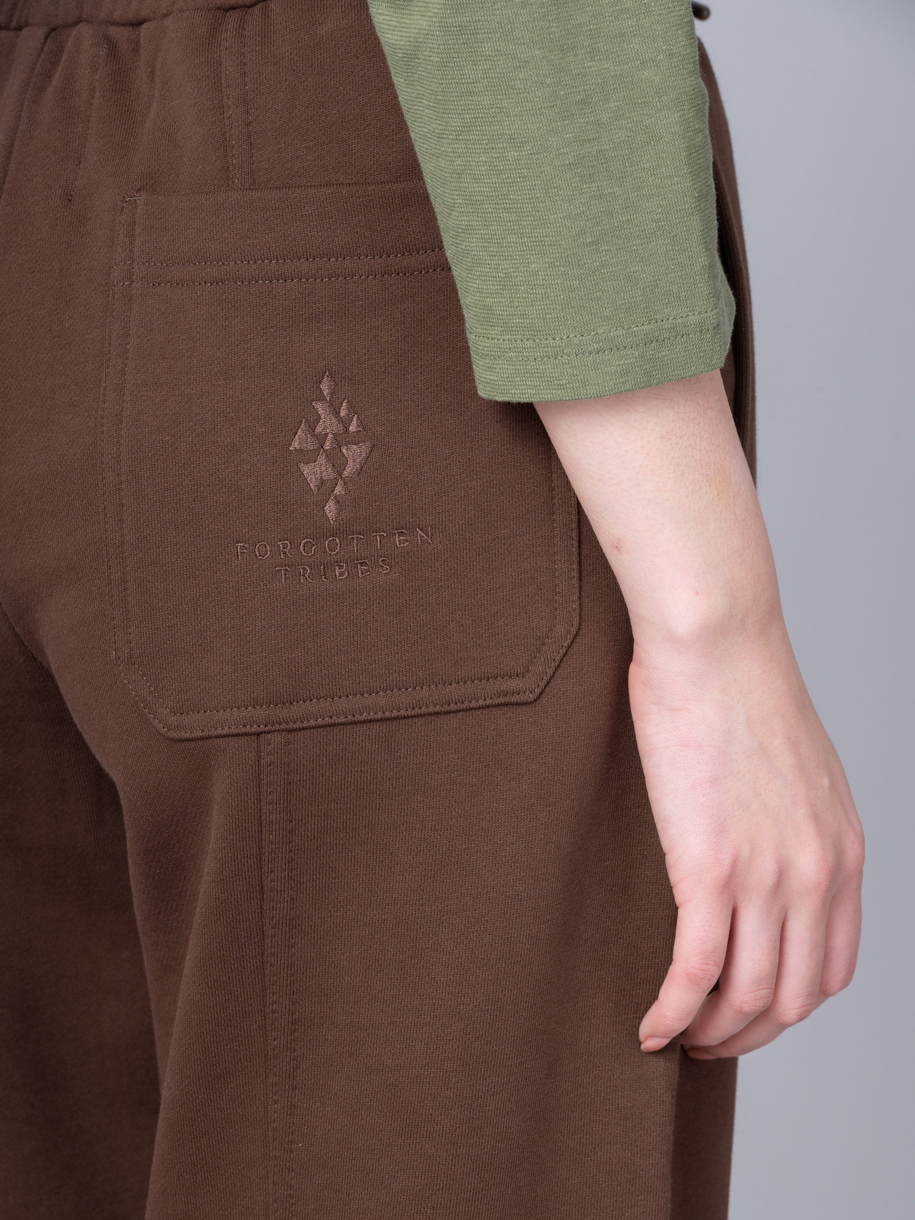 Sable - Cotton Fleece Straight Leg Trousers - Image 8