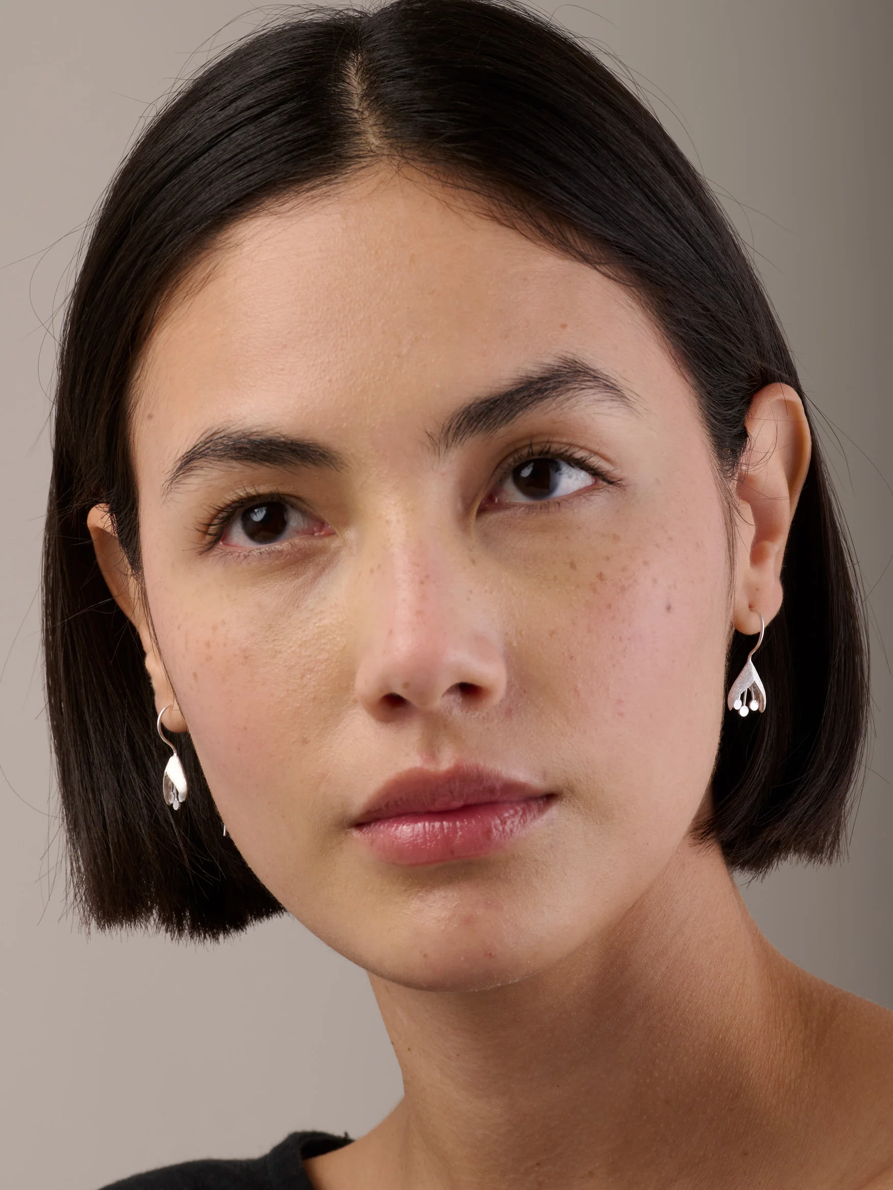 Sterling Silver Fuchsia Earrings - Image 4