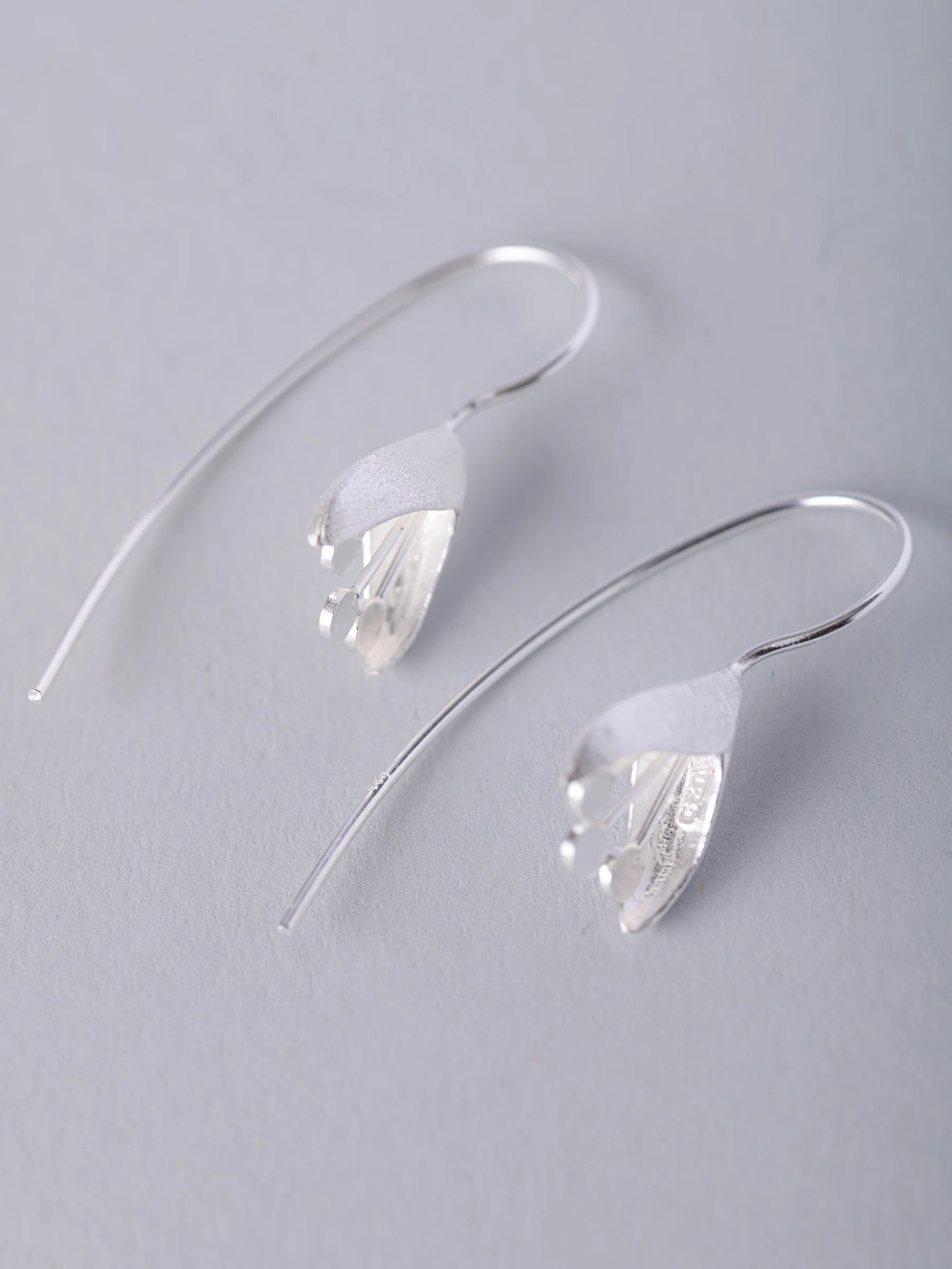 Sterling Silver Fuchsia Earrings - Image 5
