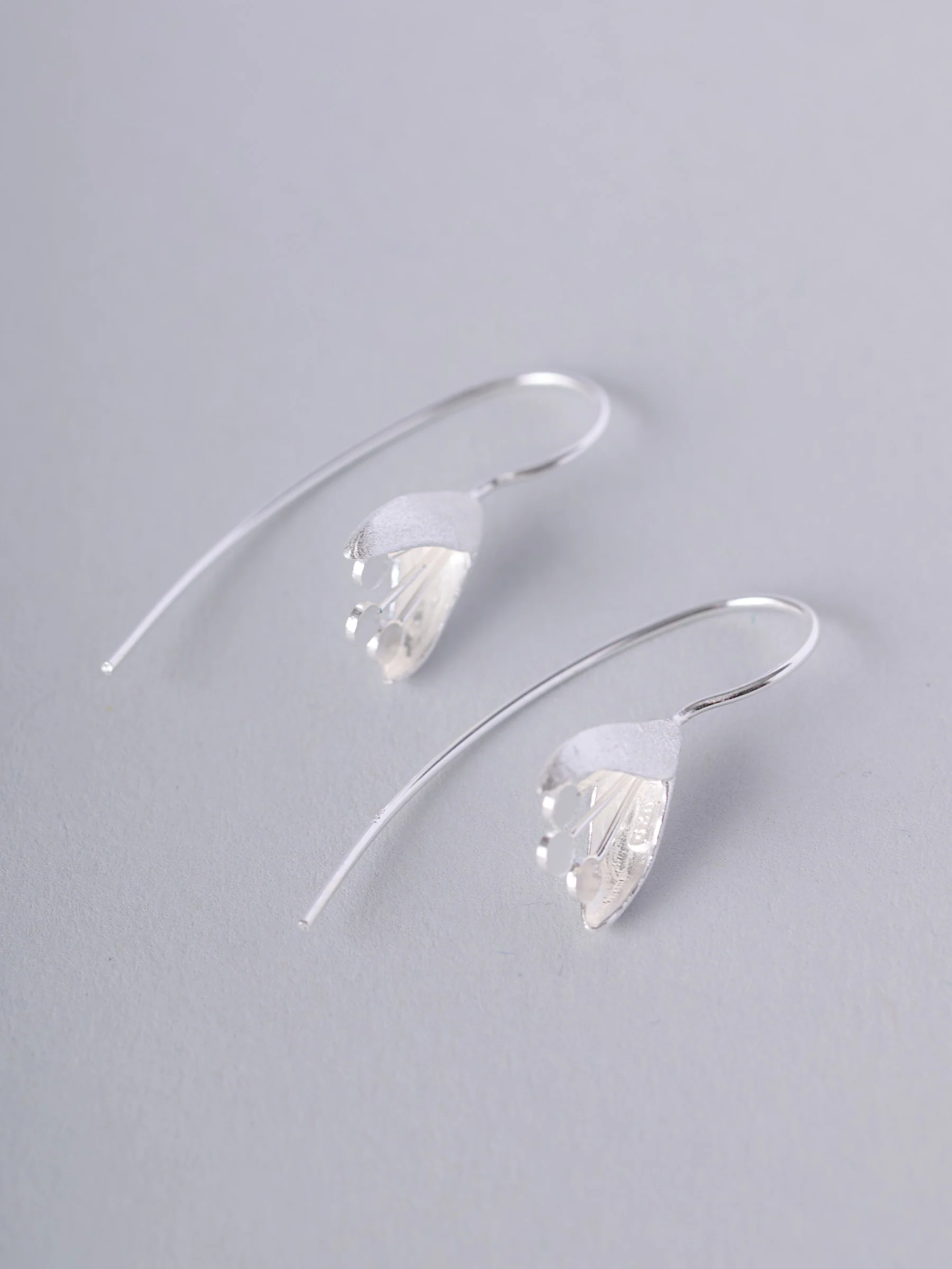 Sterling Silver Fuchsia Earrings - Image 7