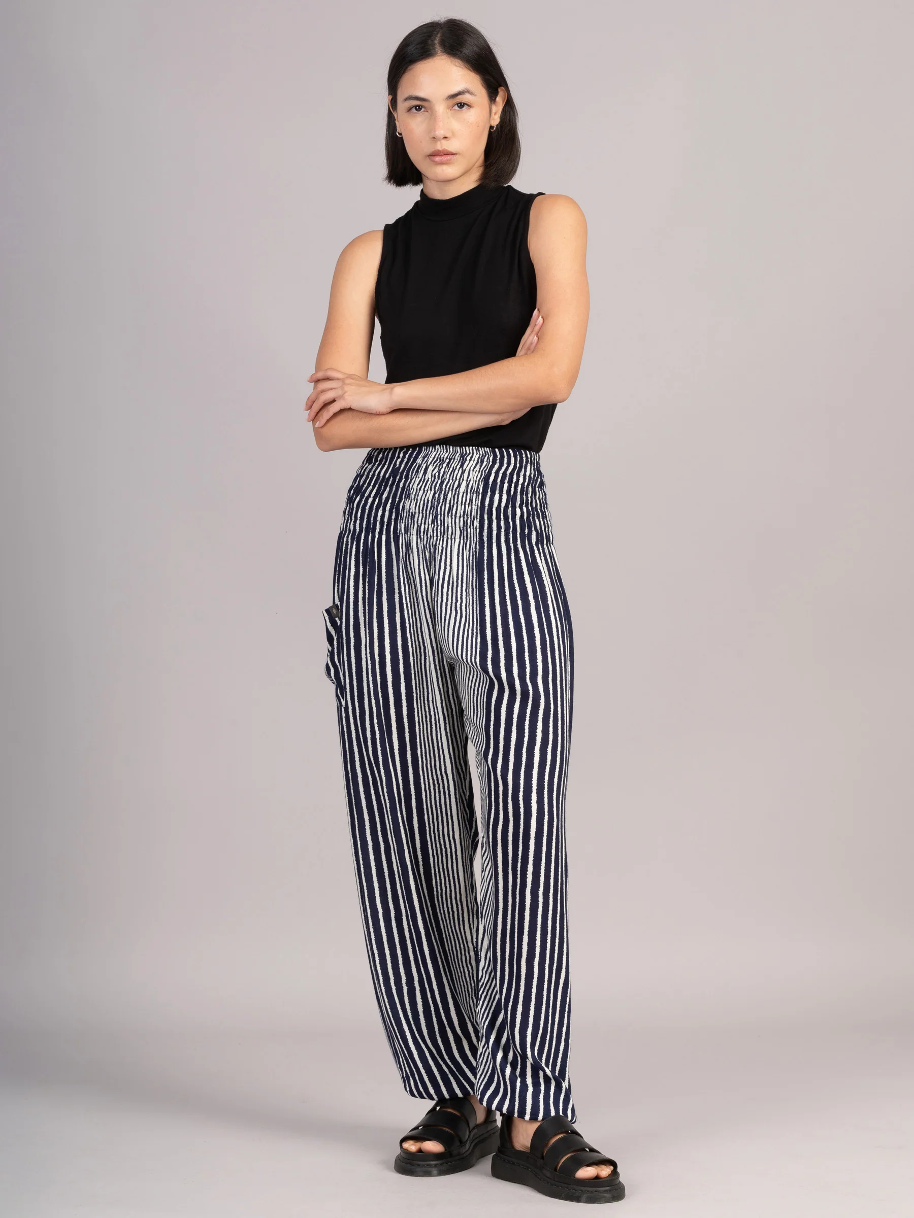 Harem Pants Original - Stripe High Crotch - Image 5