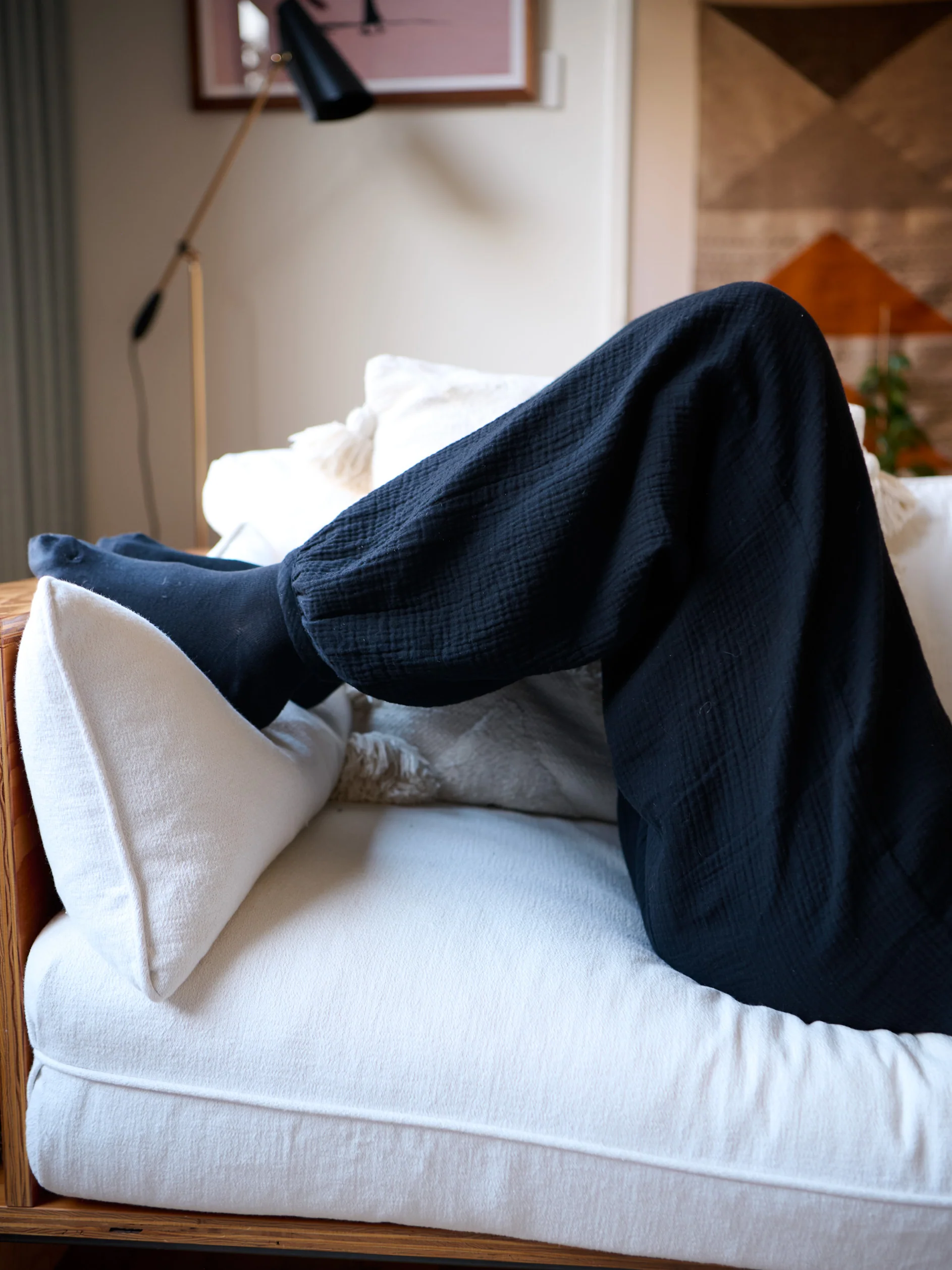 Tokara - Cotton Gauze Harem Trousers - Image 4