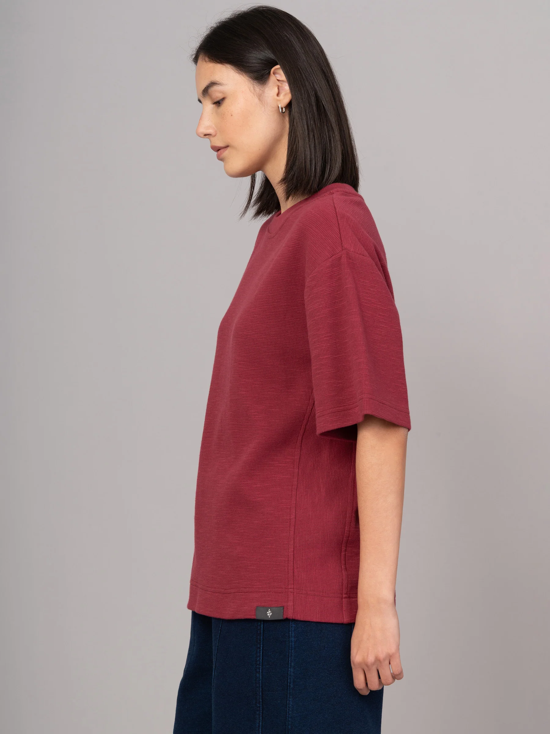 Vigo 1 - Waffle Cotton Short Sleeve T-shirt - Image 7