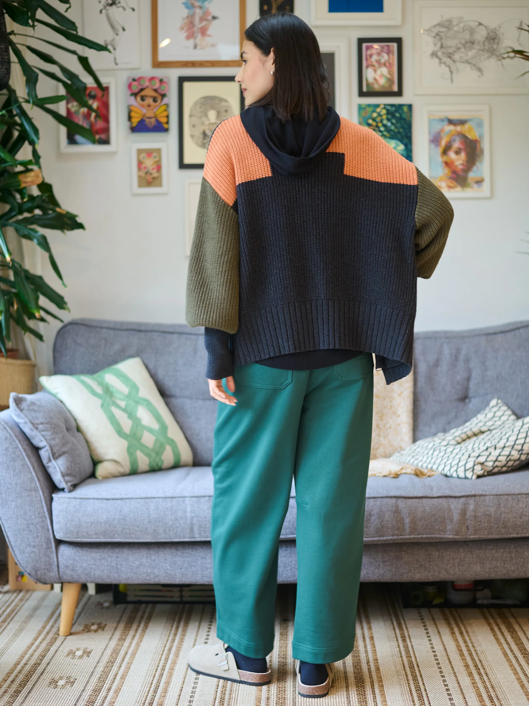 Nikko - Wool Cotton Blend Cardigan - Image 3