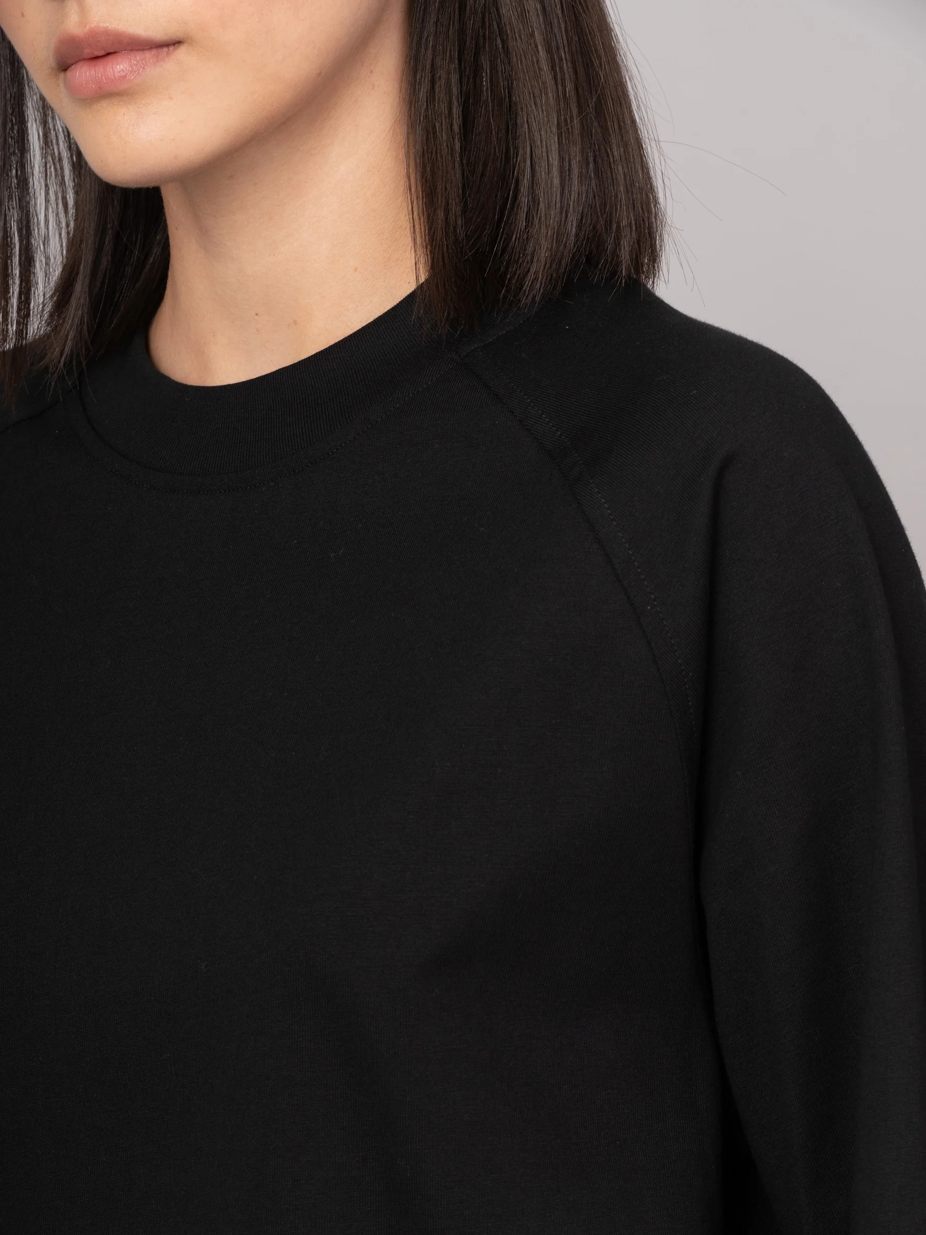 Yasai 3 - Mercerised Cotton Raglan Wide Sleeve T-shirt - Image 13